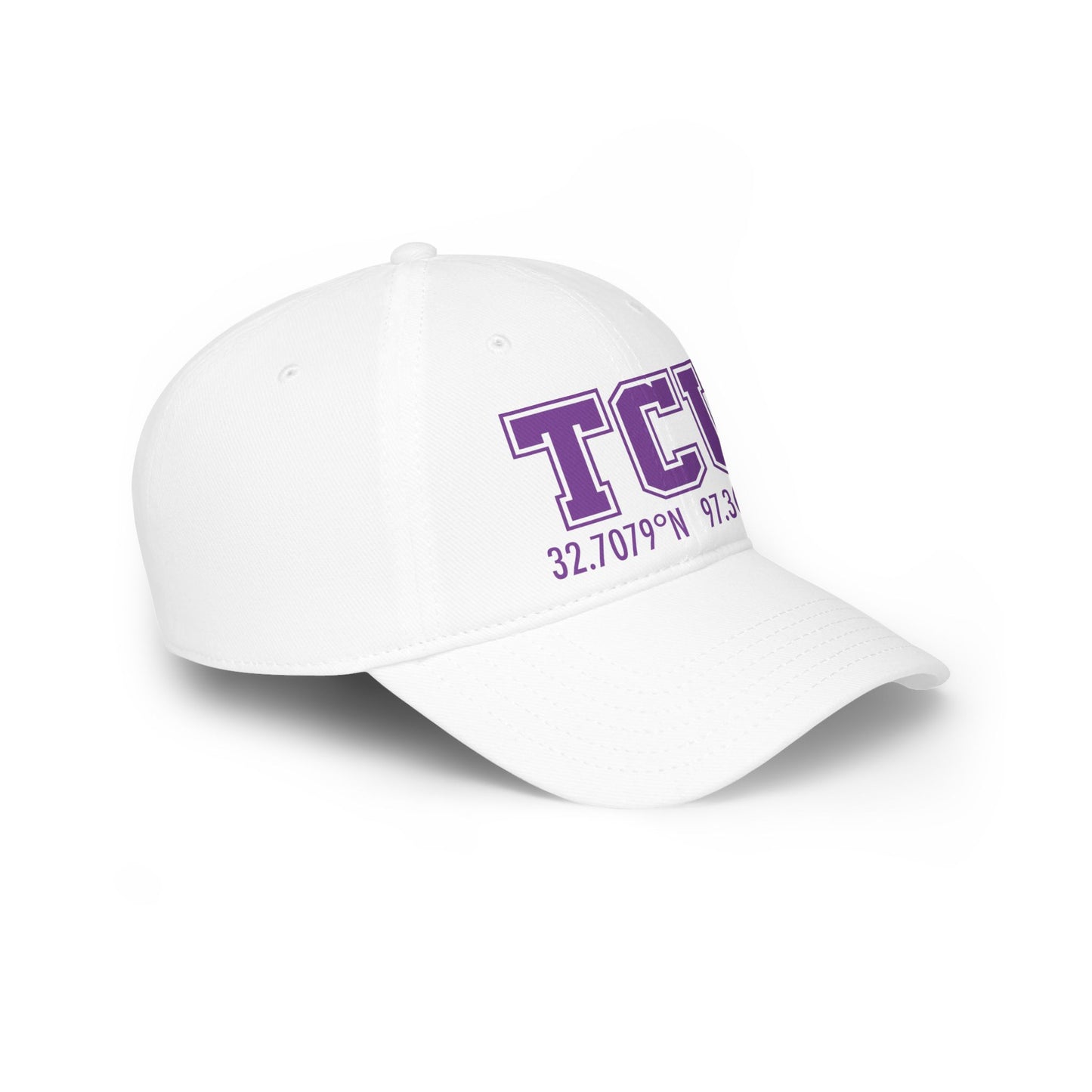 TCU Coordinates Low Profile Baseball Cap - Stylish Sun Protection for Fans