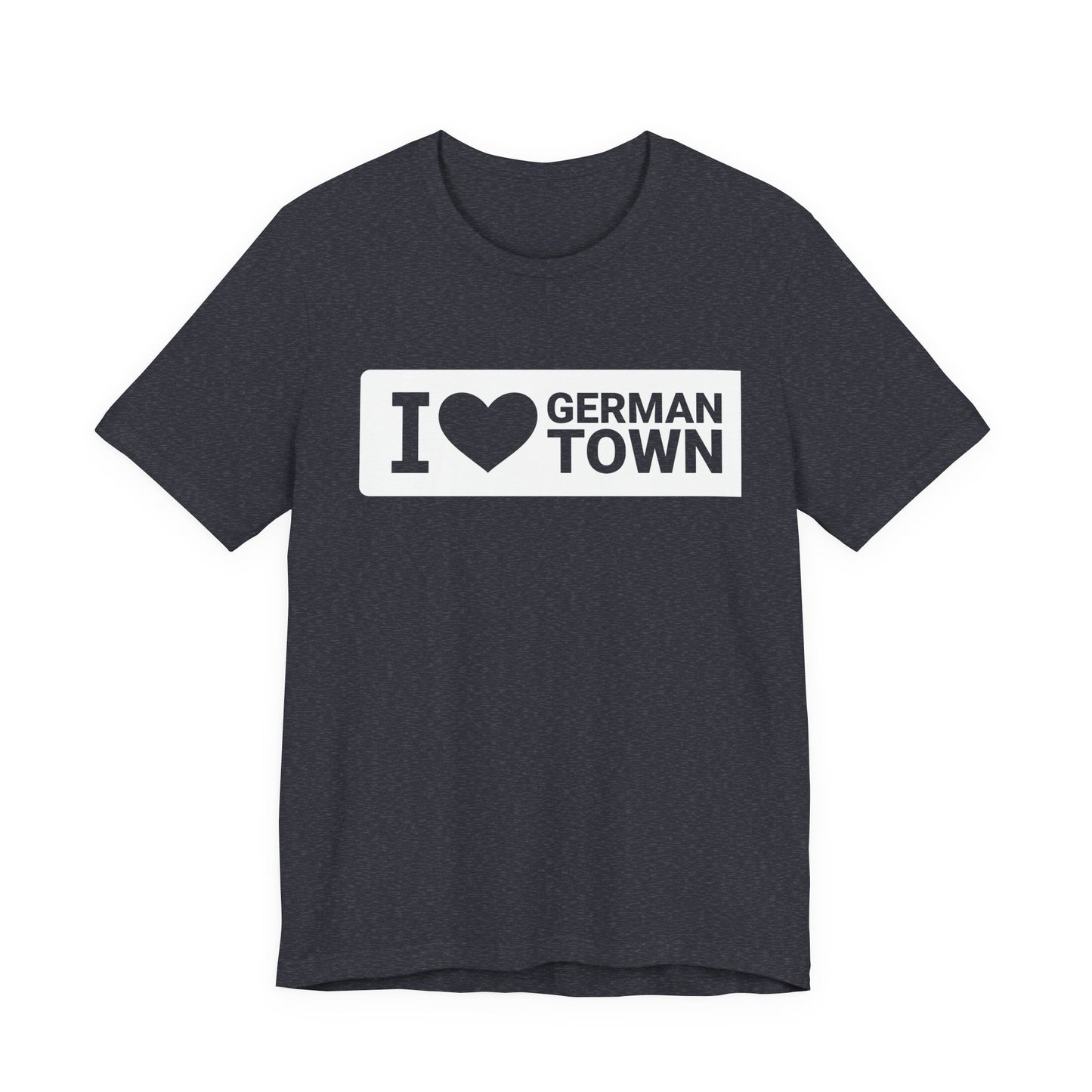 I Love Germantown Unisex Jersey Short Sleeve Tee