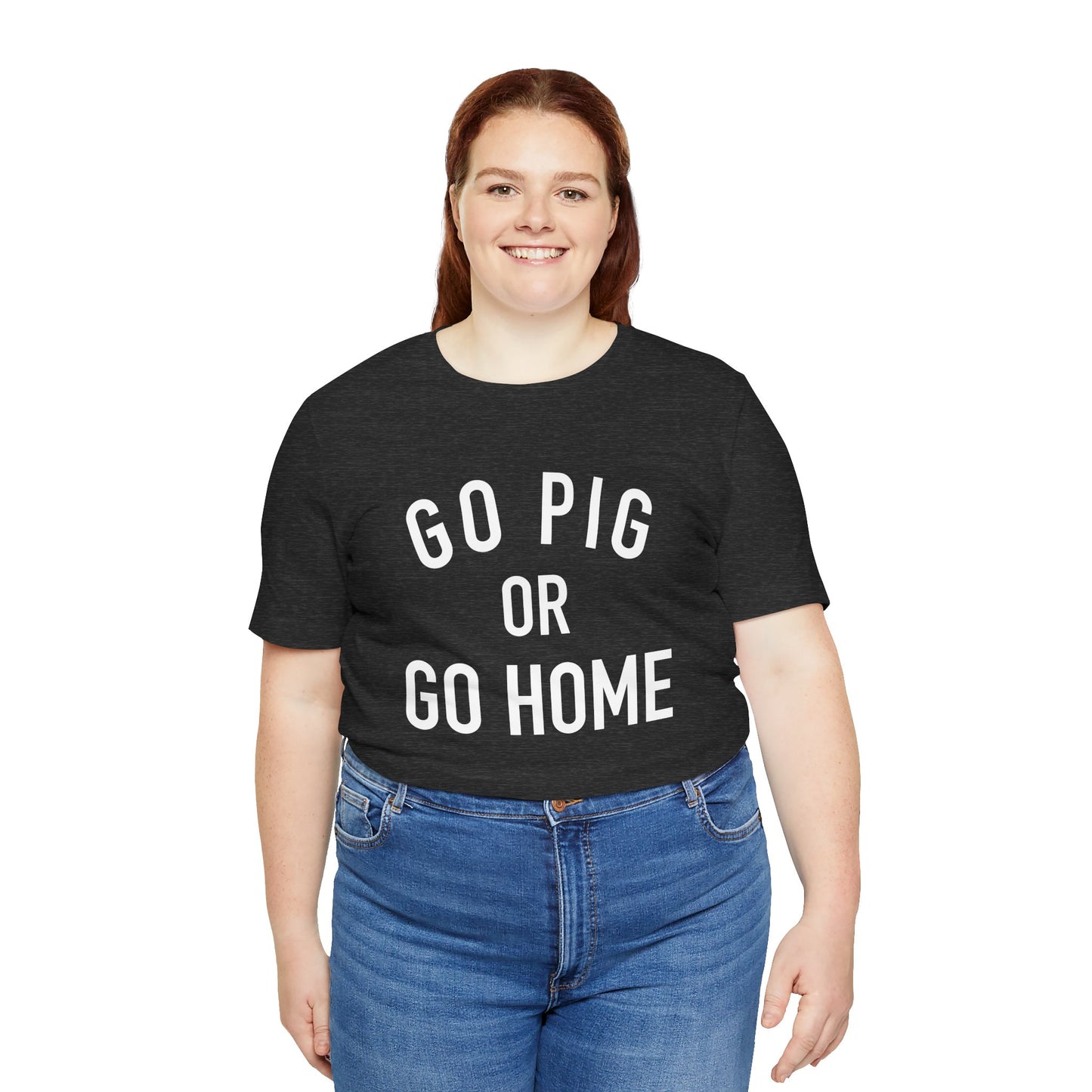 Arkansas Go Pig Or Go Home Tee
