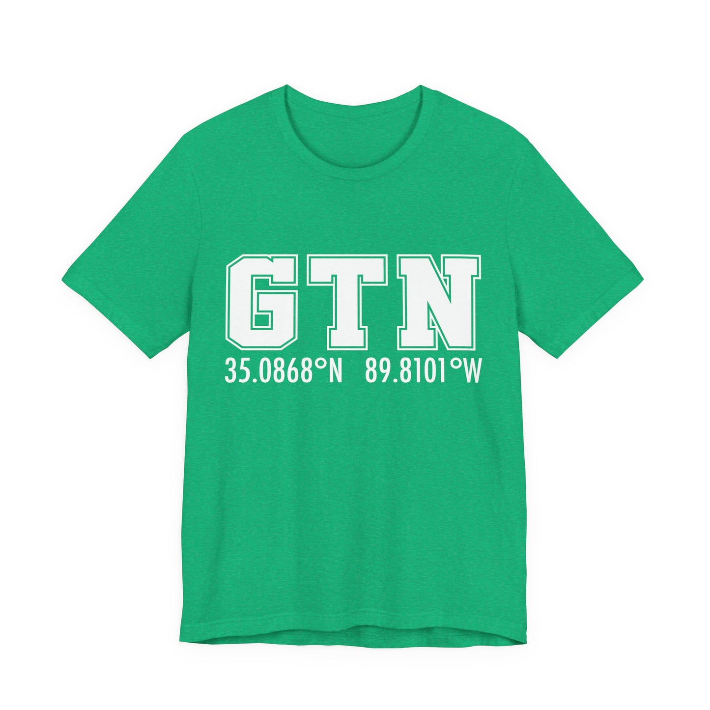 Germantown Tennessee Coordinates Unisex Tee
