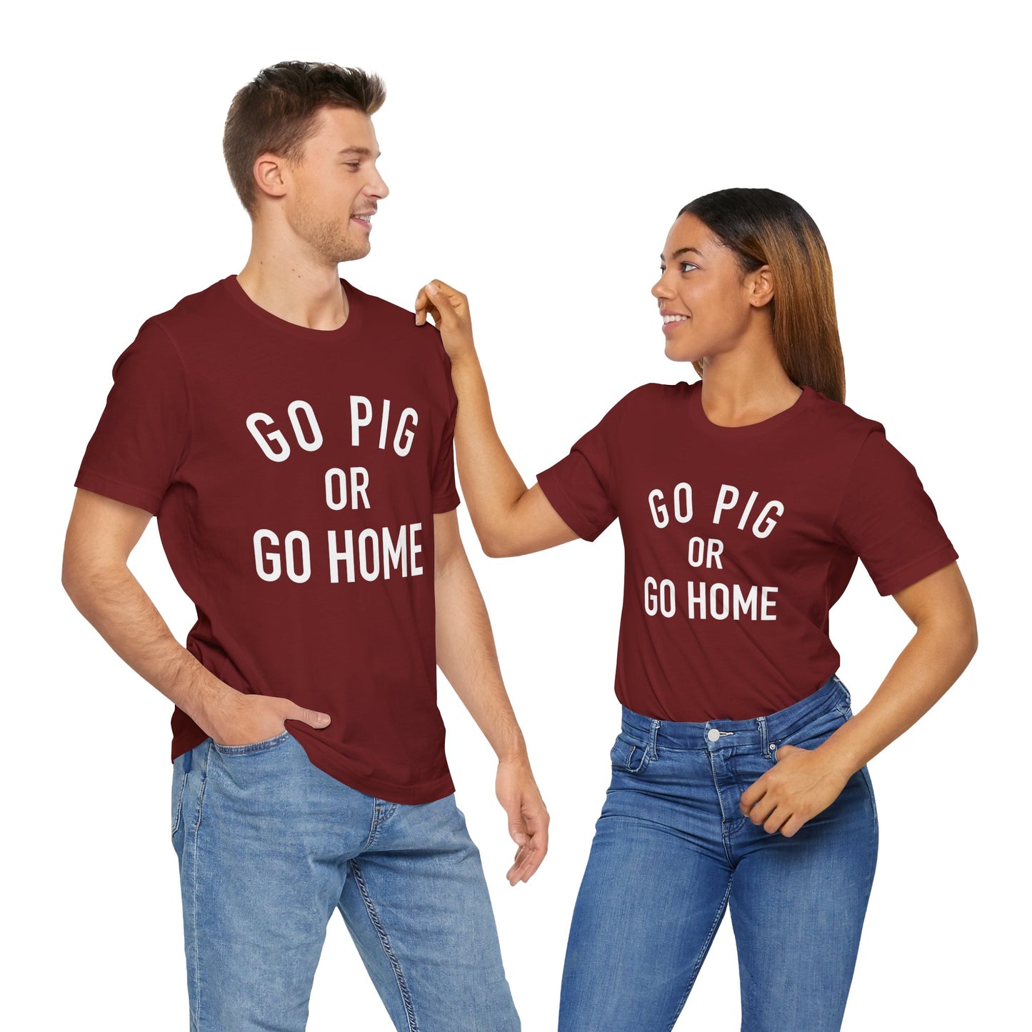 Arkansas Go Pig Or Go Home Tee