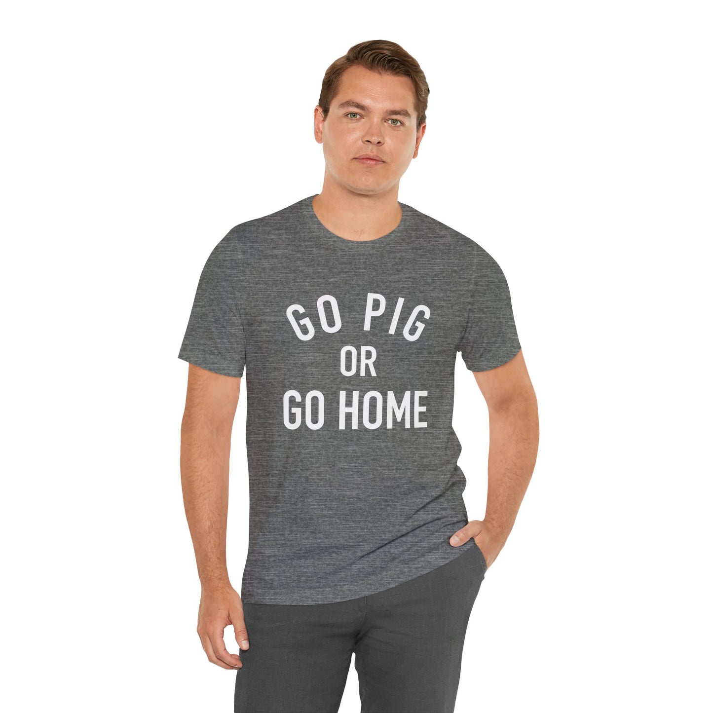 Arkansas Go Pig Or Go Home Tee