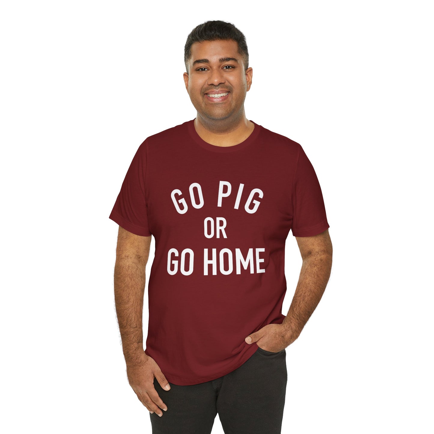 Arkansas Go Pig Or Go Home Tee