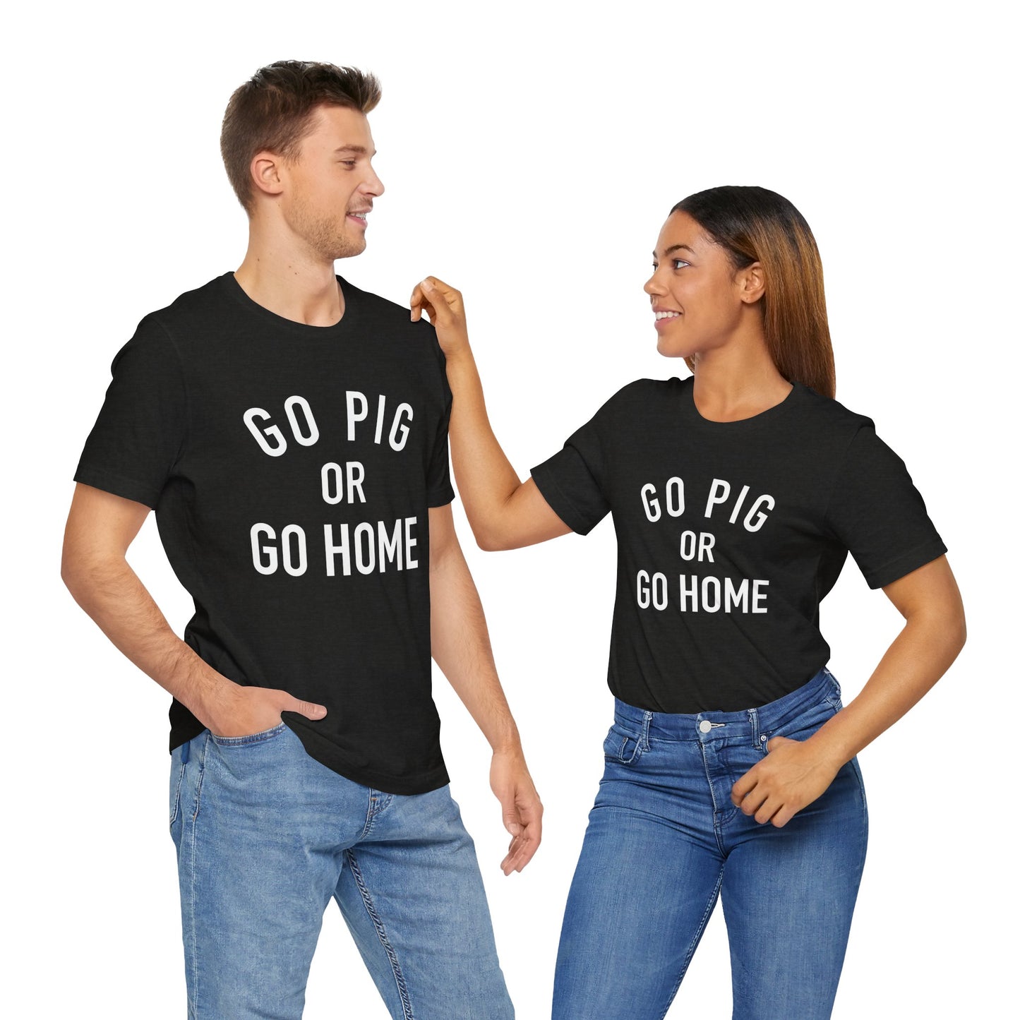 Arkansas Go Pig Or Go Home Tee