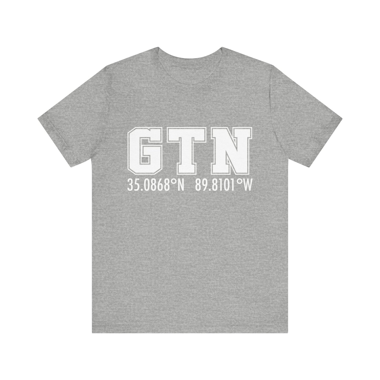 Germantown Tennessee Coordinates Unisex Tee