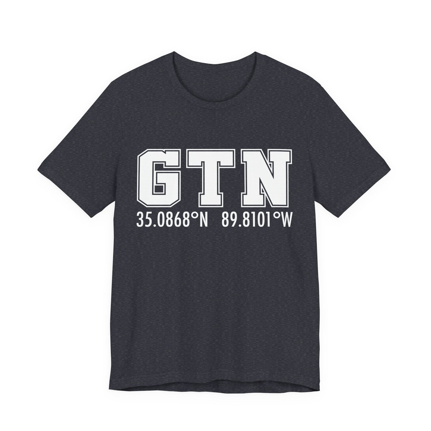 Germantown, TN Coordinates Tee