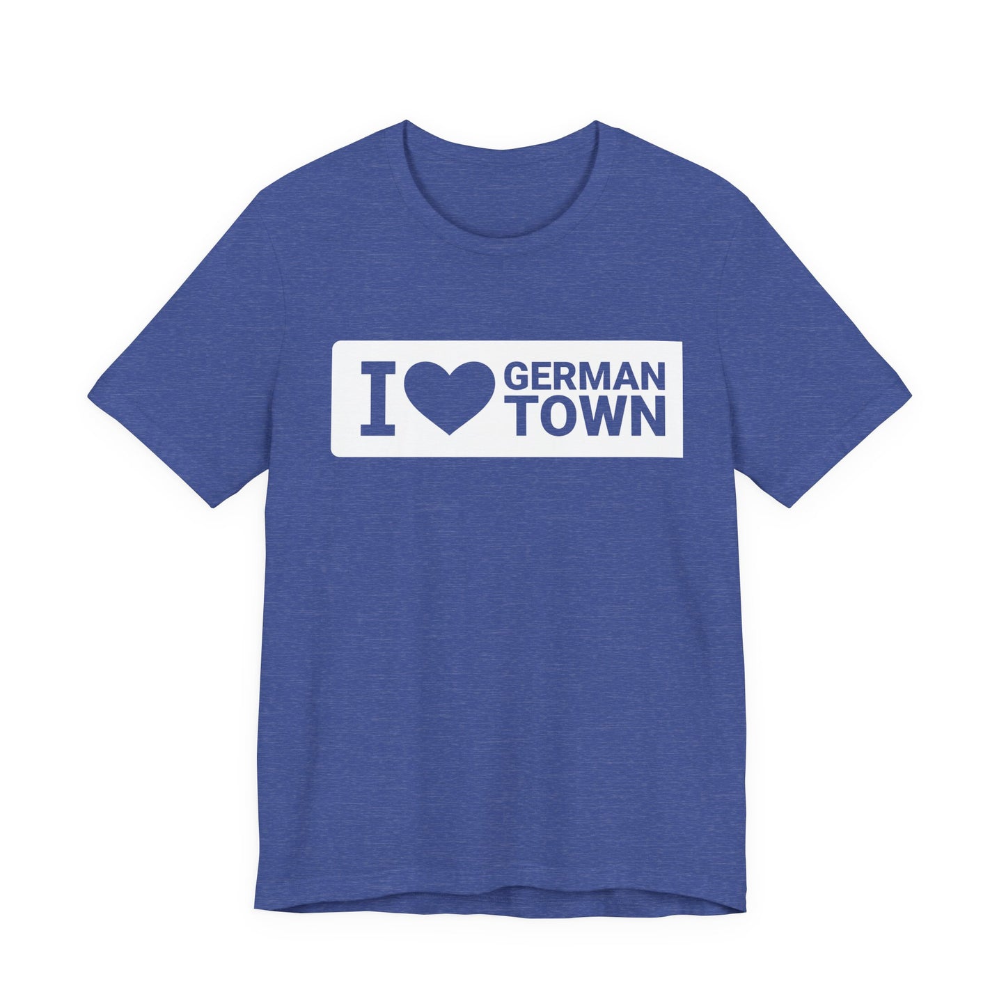 I Love Germantown Unisex Jersey Short Sleeve Tee