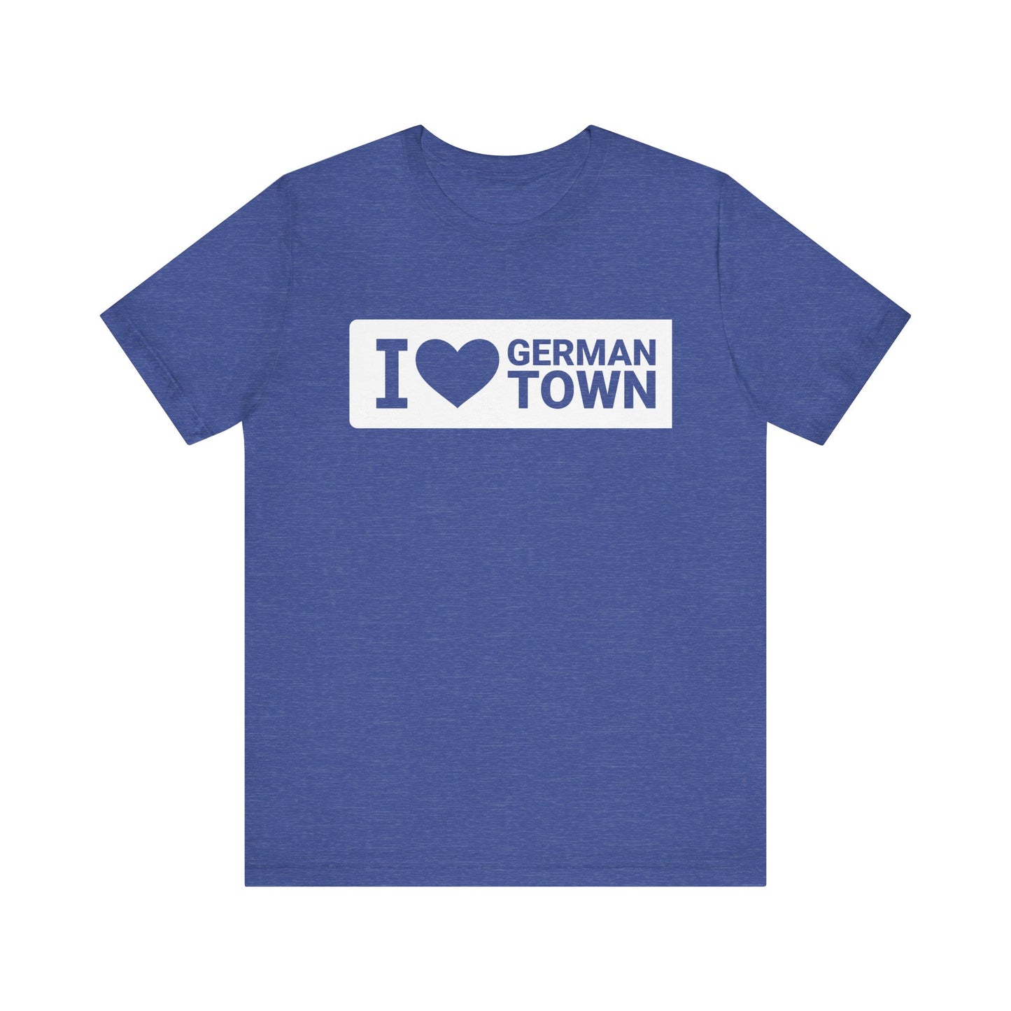 I Love Germantown Unisex Jersey Short Sleeve Tee