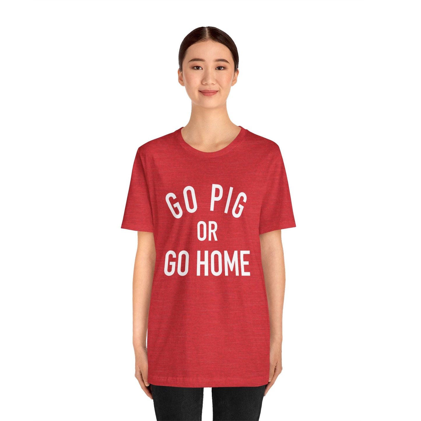 Arkansas Go Pig Or Go Home Tee