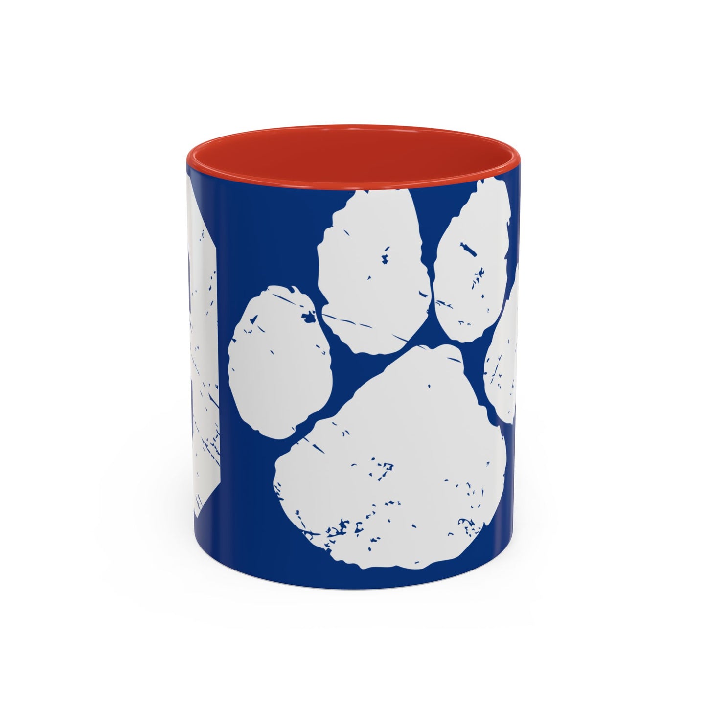 Paw Print Accent Coffee Mug for Pet Lovers, Dog Mom Gift, Cat Owner Cup, Unique Animal Lover Mug, Personalized Pet Gift