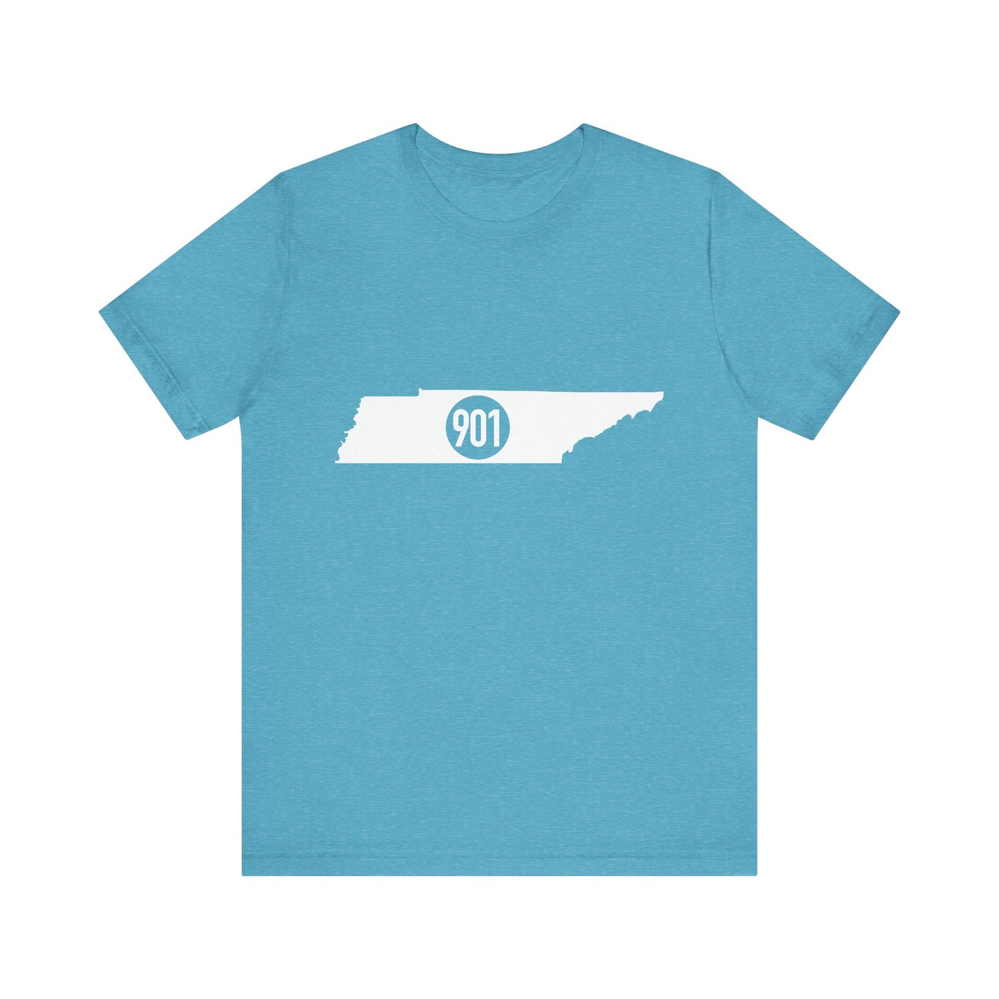 Memphis 901 Tennessee Unisex Short Sleeve Tee - Vibrant Orange State Pride Shirt