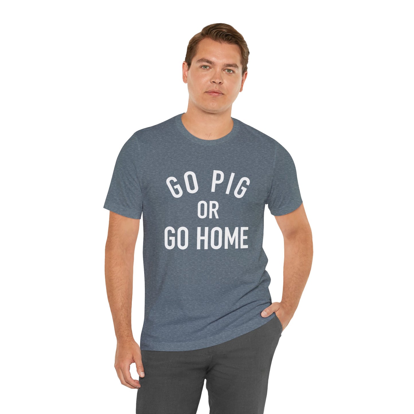 Arkansas Go Pig Or Go Home Tee
