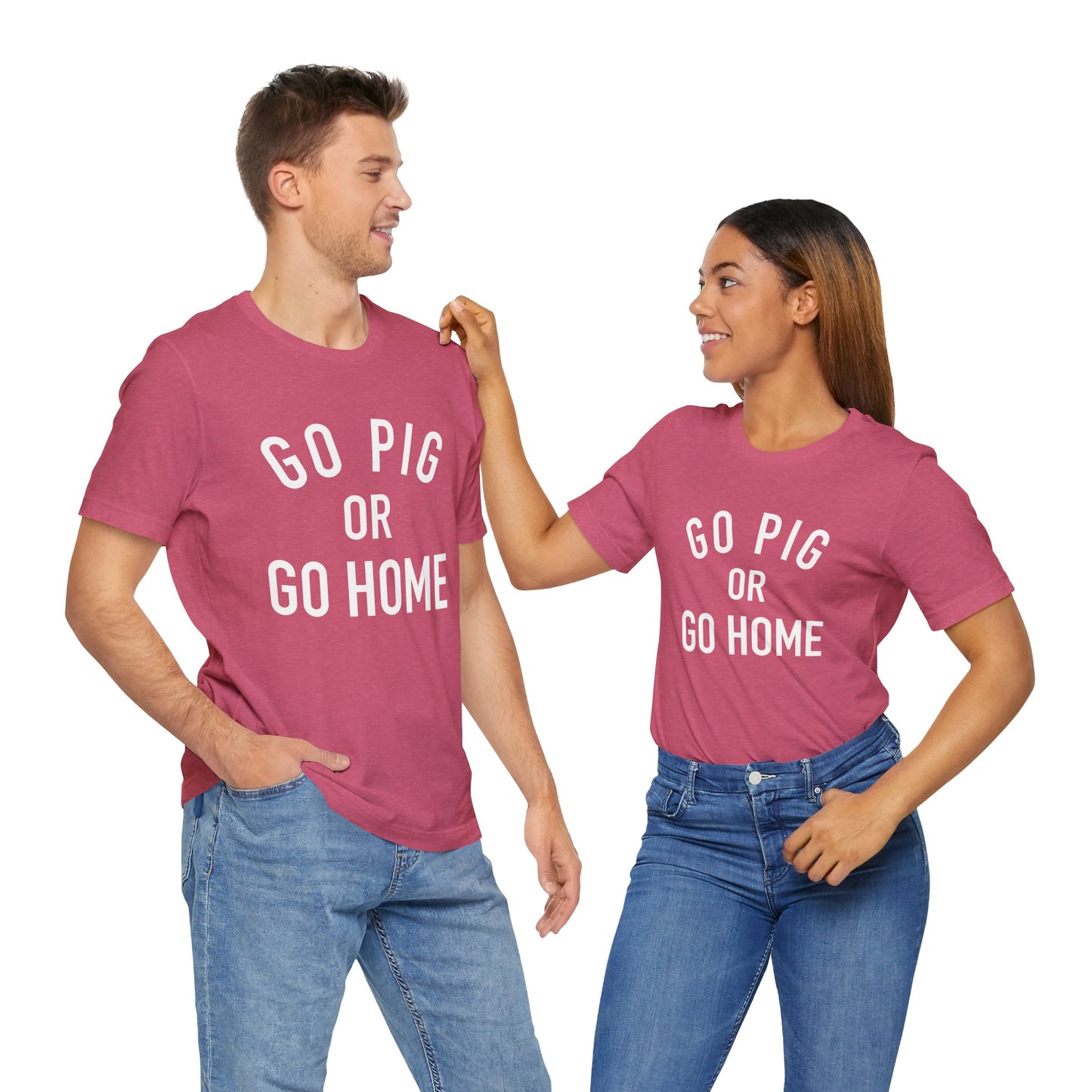 Arkansas Go Pig Or Go Home Tee