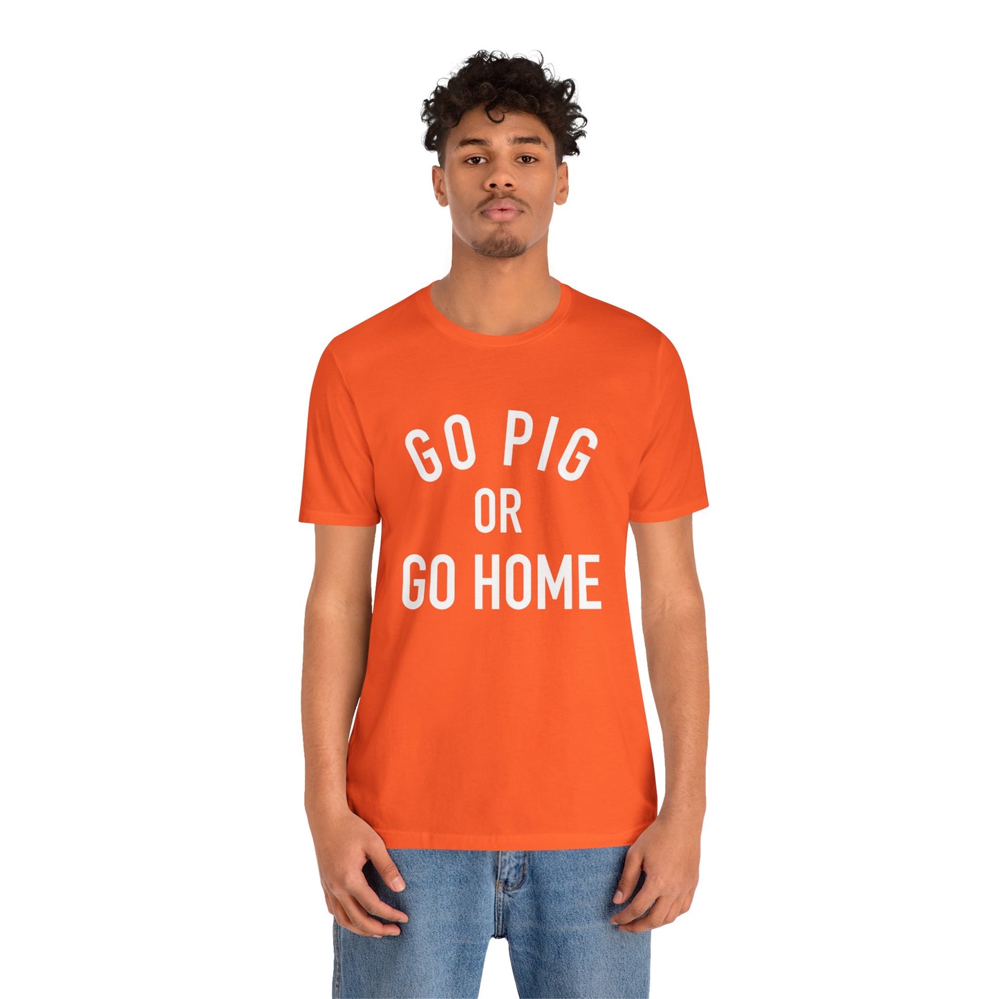 Arkansas Go Pig Or Go Home Tee