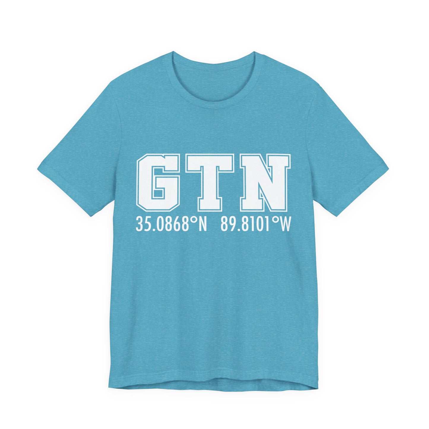Germantown Tennessee Coordinates Unisex Tee