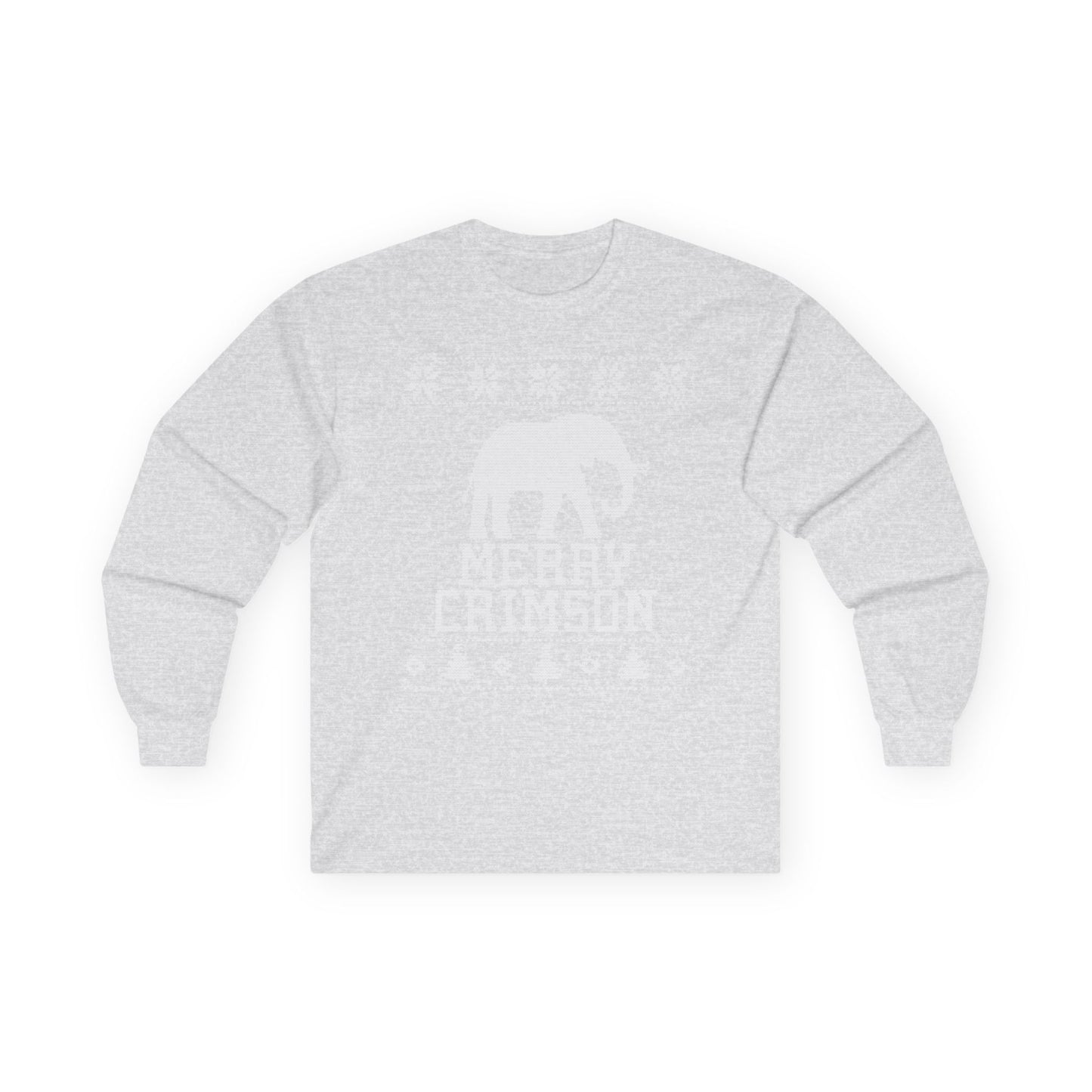 Alabama Merry Crimson Christmas Cheer Long Sleeve Tee