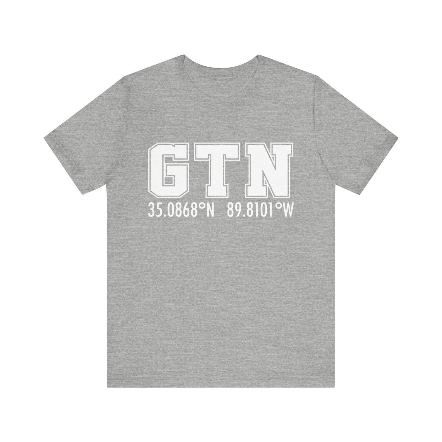Germantown, TN Coordinates Tee