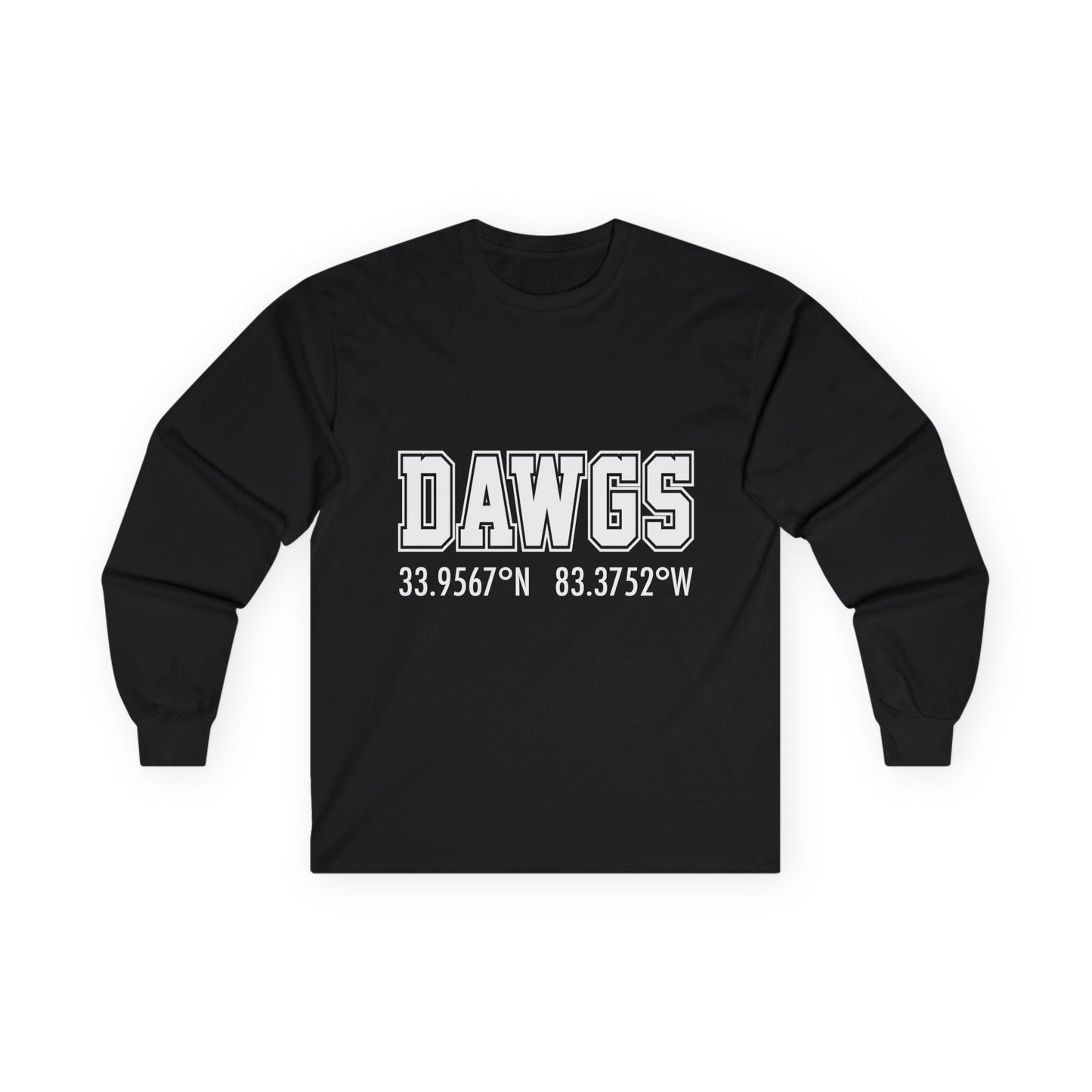 Georgia Dawgs Coordinates Unisex Ultra Cotton Long Sleeve Tee