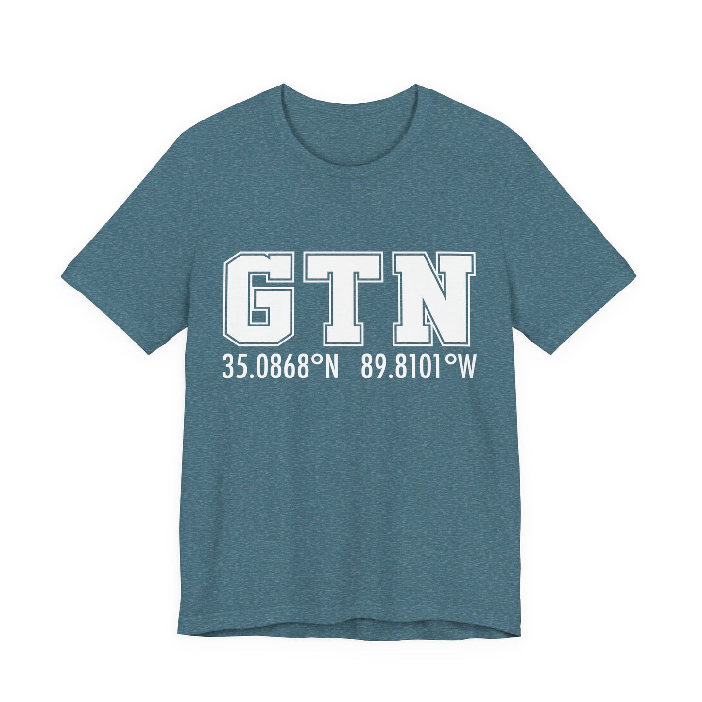 Germantown Tennessee Coordinates Unisex Tee