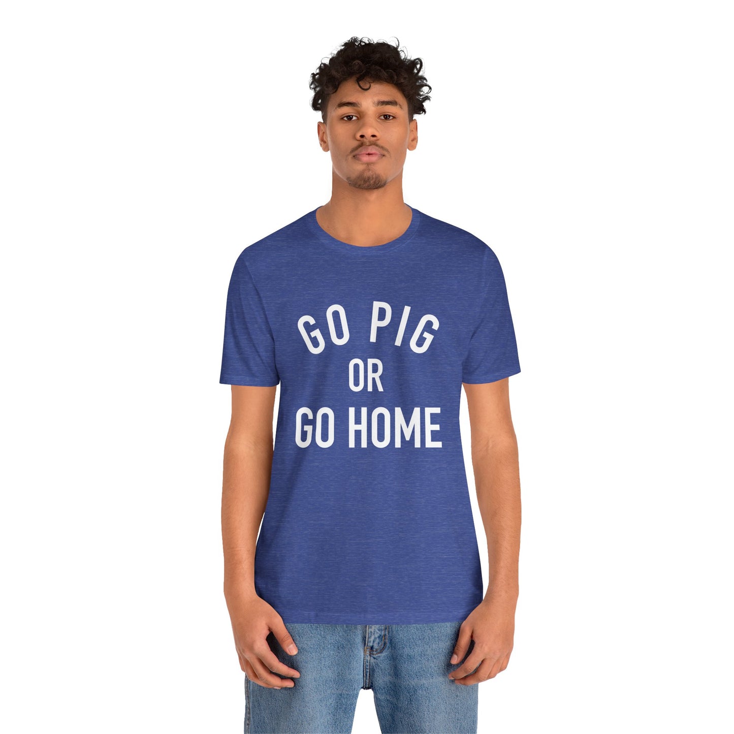 Arkansas Go Pig Or Go Home Tee