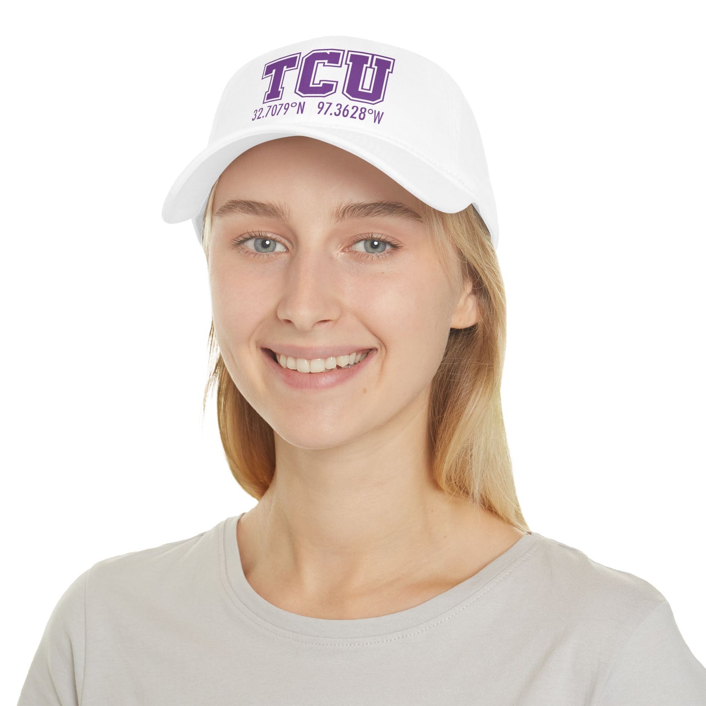 TCU Coordinates Low Profile Baseball Cap - Stylish Sun Protection for Fans