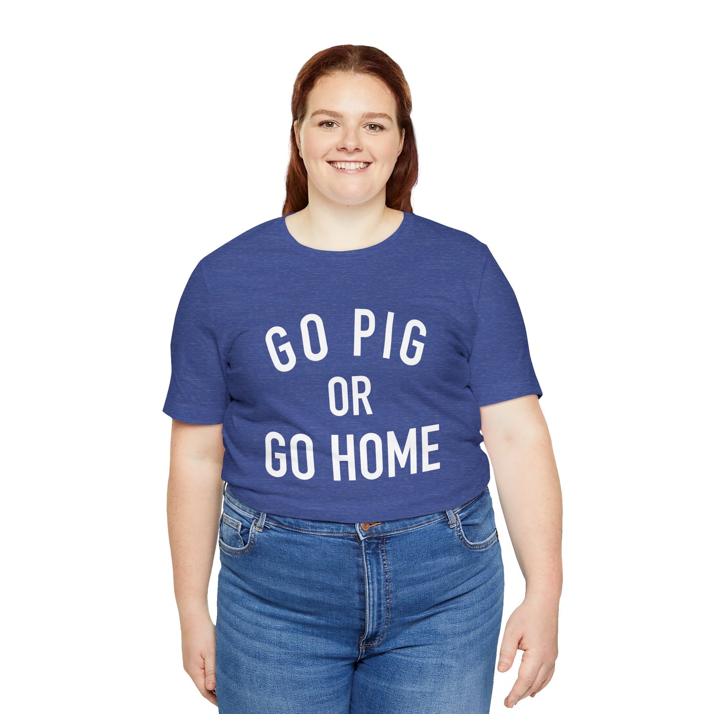 Arkansas Go Pig Or Go Home Tee