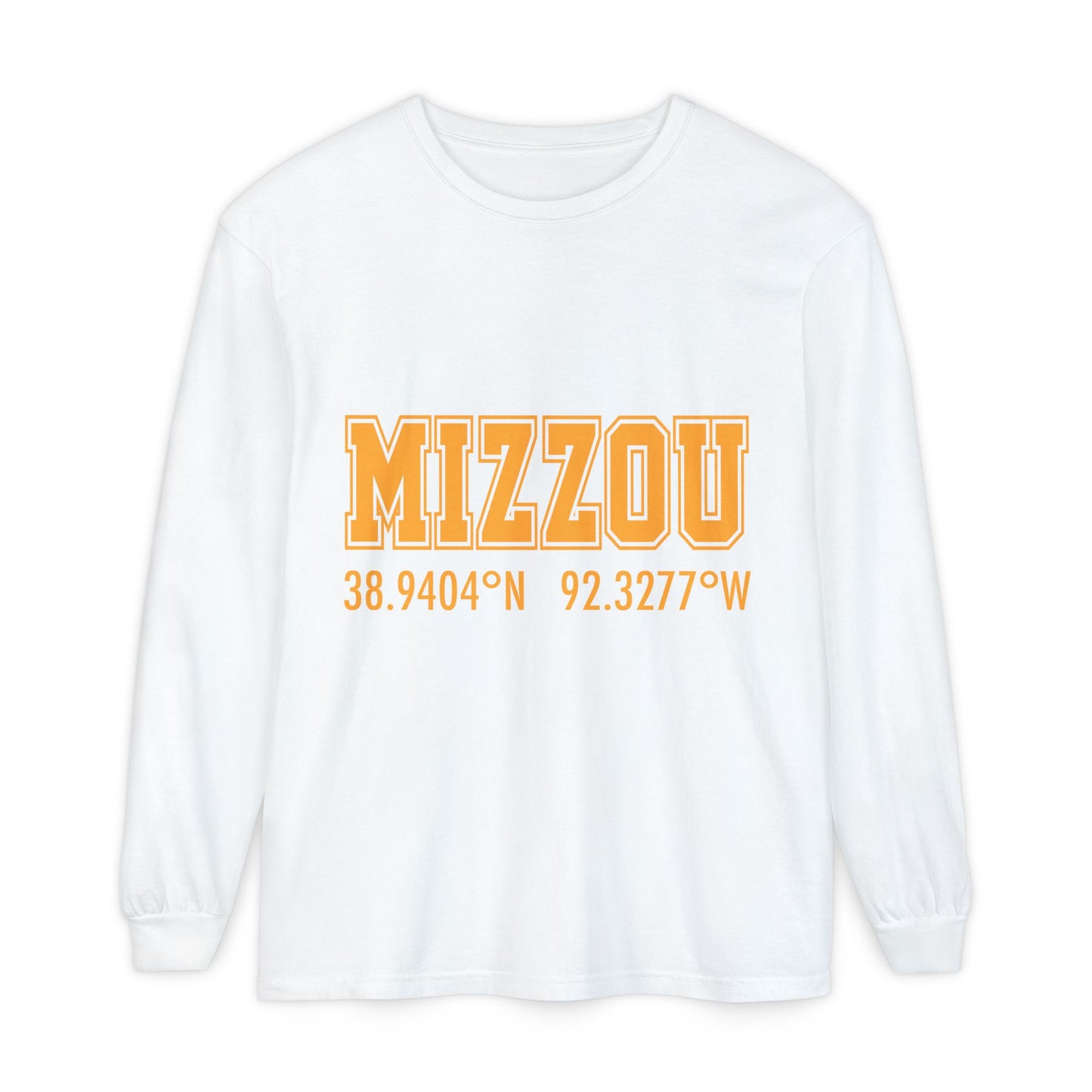 Missouri Coordinates Unisex Garment-dyed Long Sleeve T-Shirt