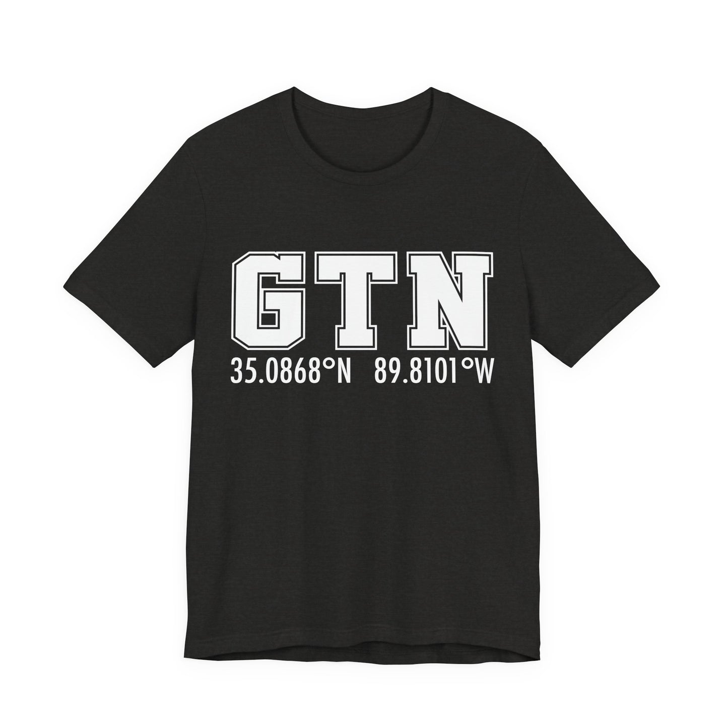 Germantown, TN Coordinates Tee