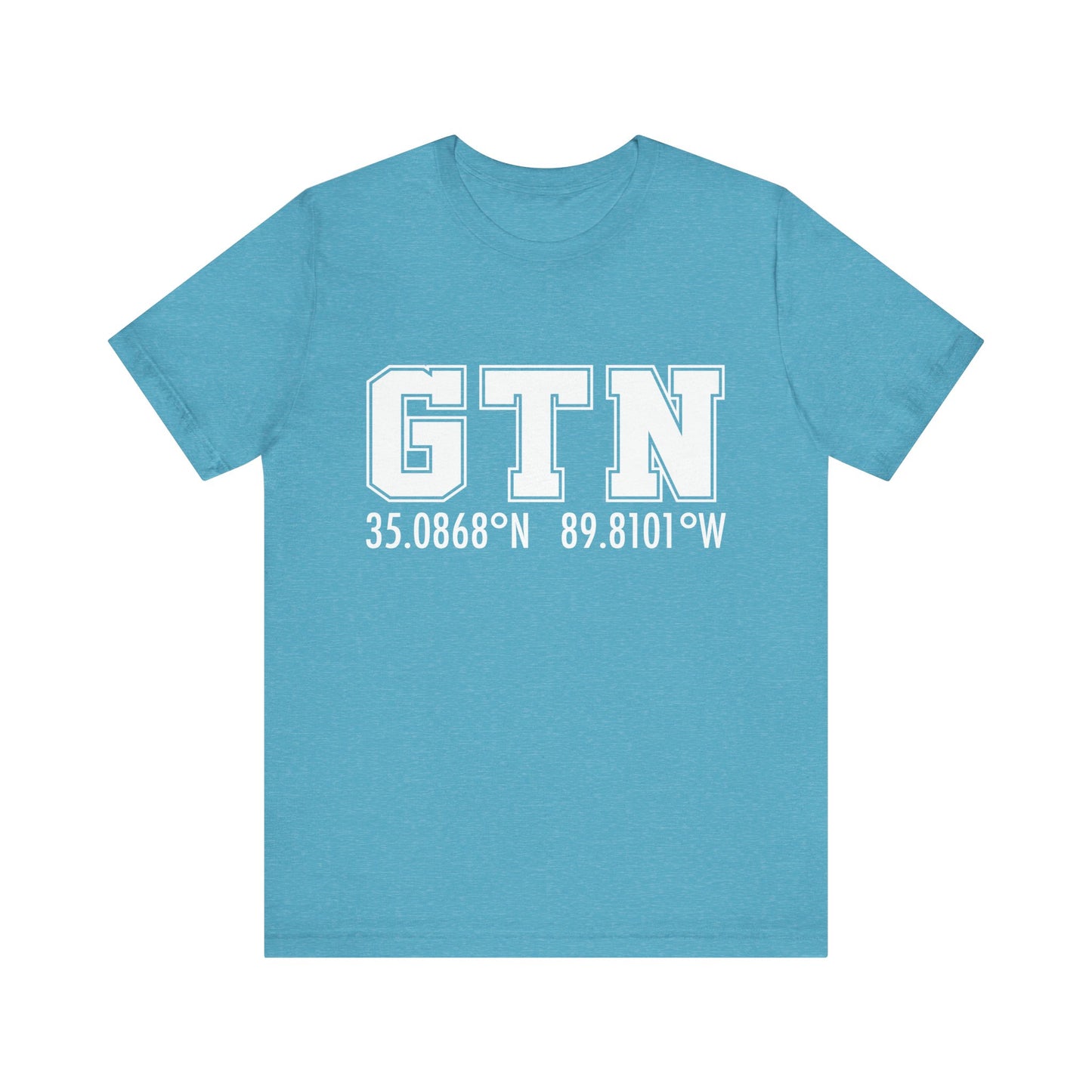 Germantown Tennessee Coordinates Unisex Tee