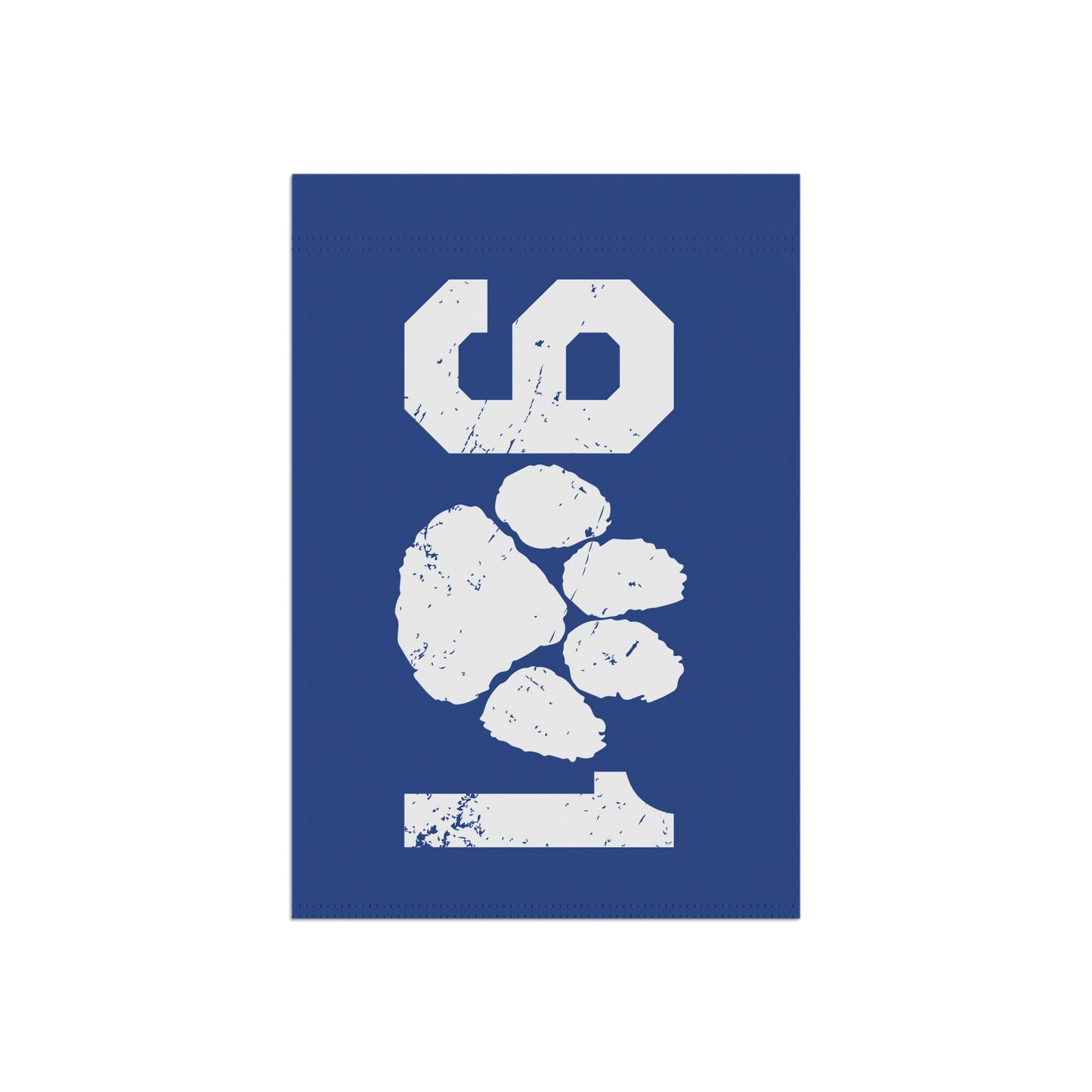 Memphis 901 Tiger Paw Sports Team Garden Banner, Custom Garden Flag, Outdoor Decor, Home Team Spirit Sign, College Team Pride Decoration, Paw Print Design