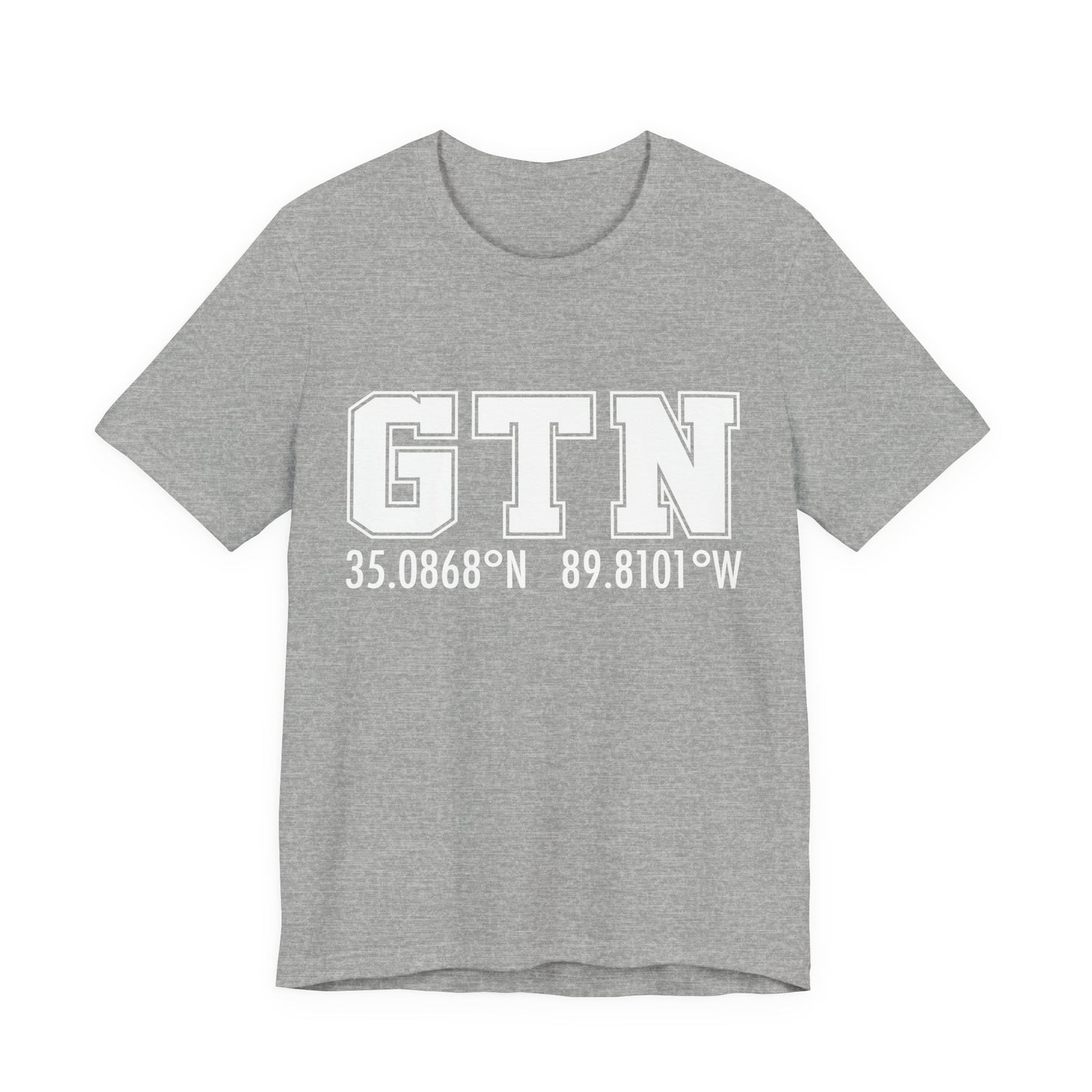 Germantown Tennessee Coordinates Unisex Tee