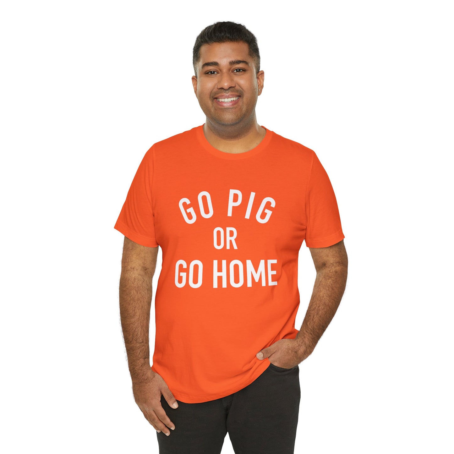 Arkansas Go Pig Or Go Home Tee