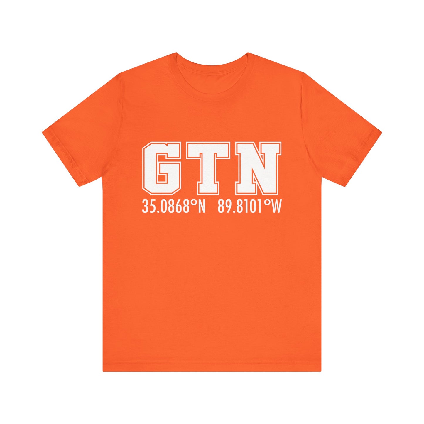 Germantown Tennessee Coordinates Unisex Tee