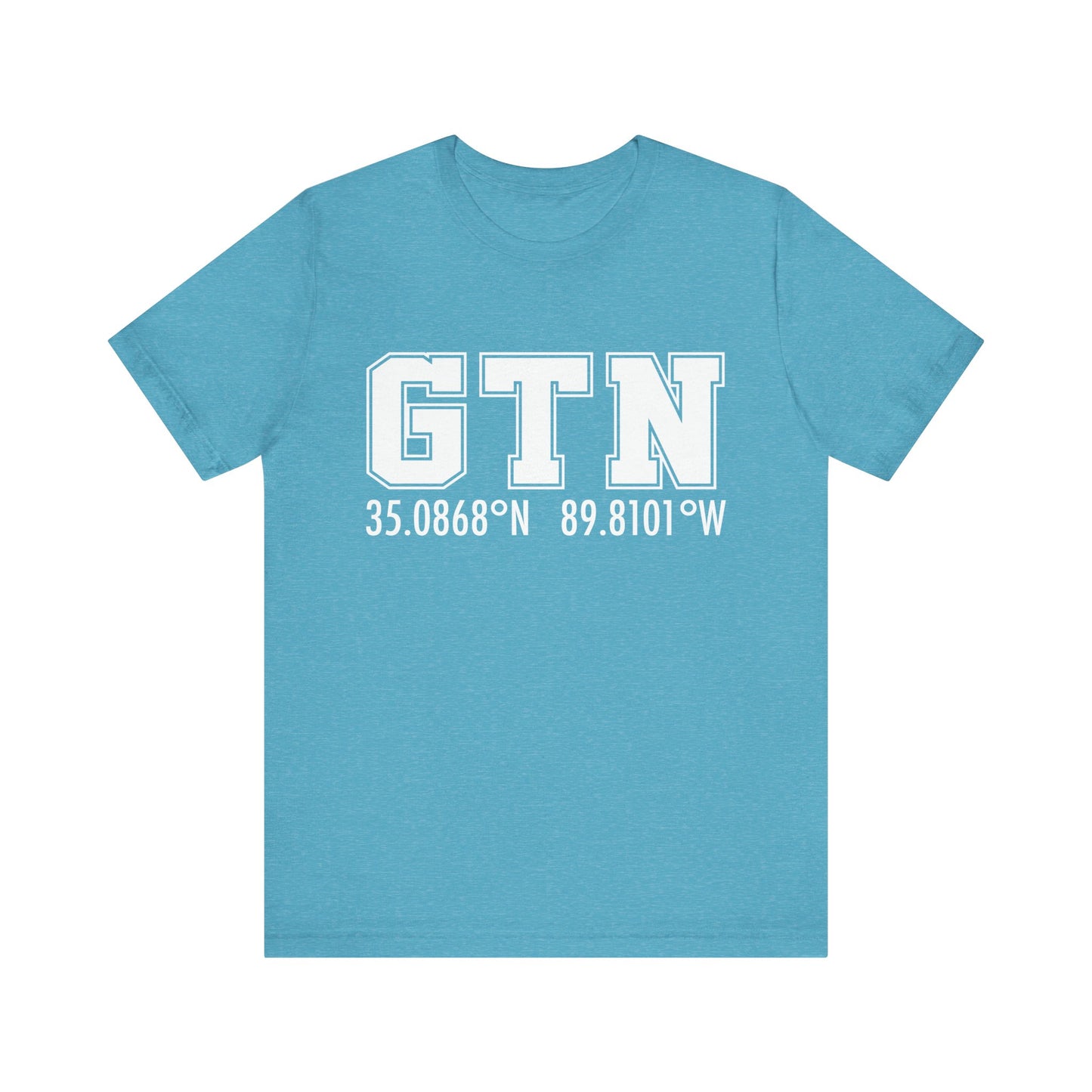 Germantown, TN Coordinates Tee