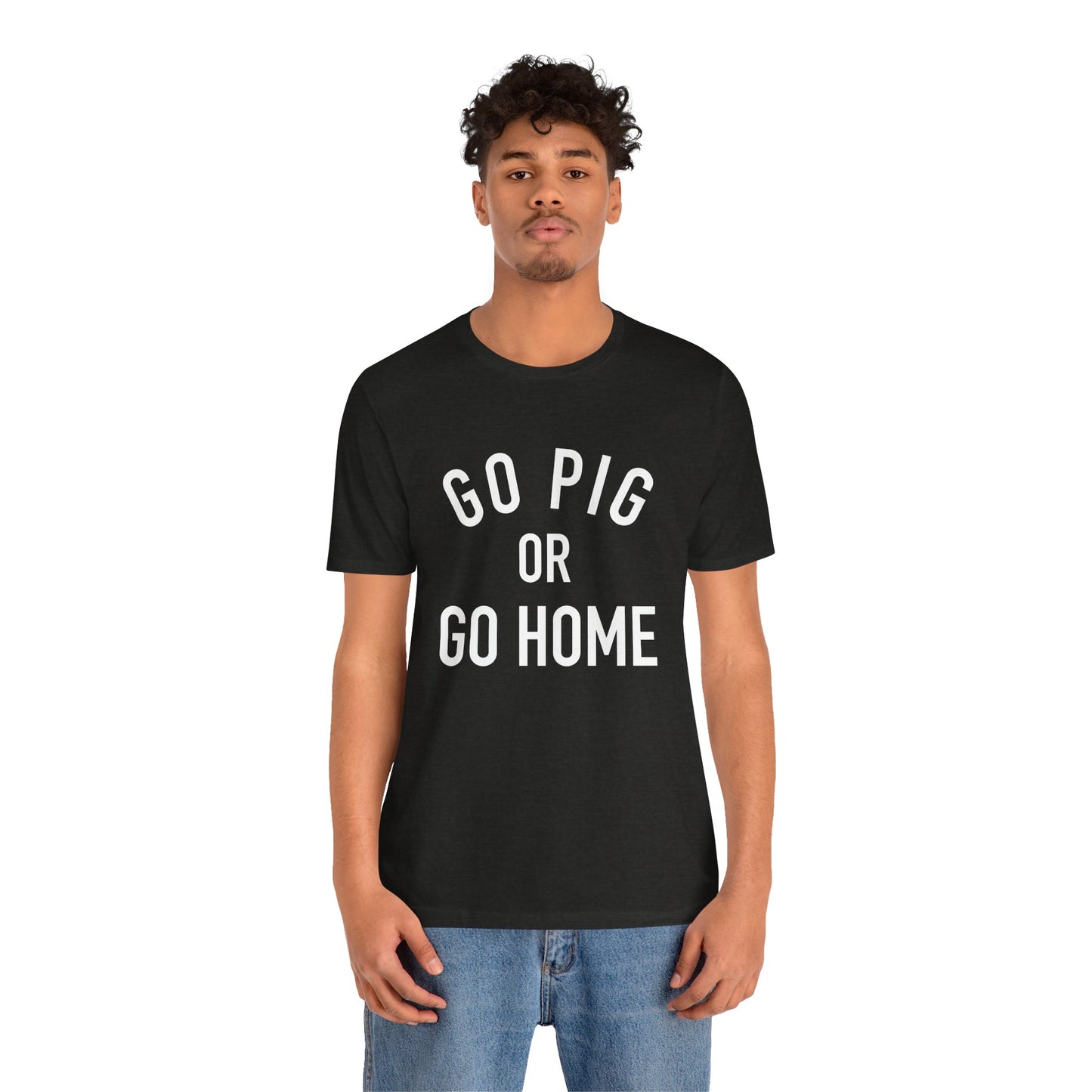Arkansas Go Pig Or Go Home Tee
