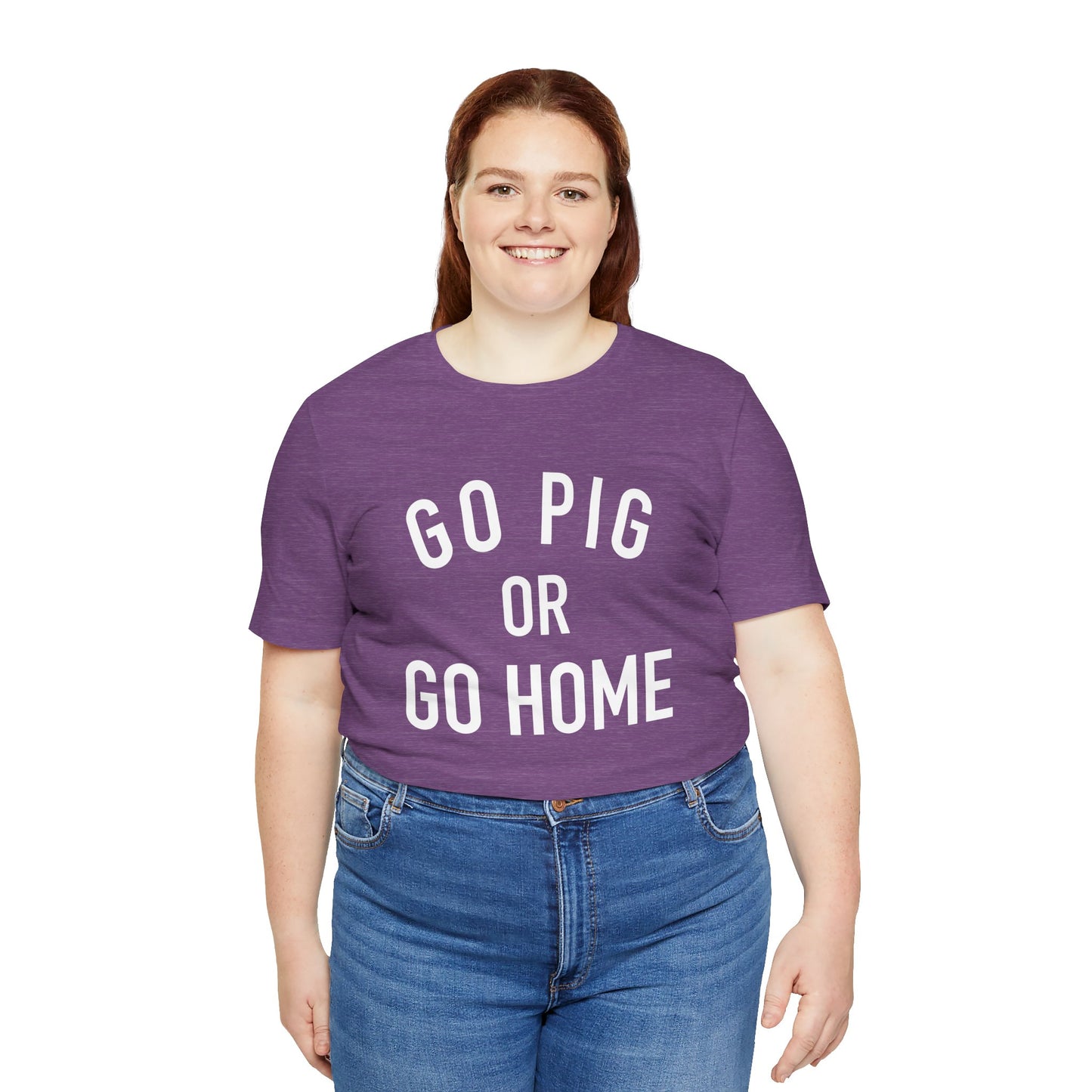 Arkansas Go Pig Or Go Home Tee