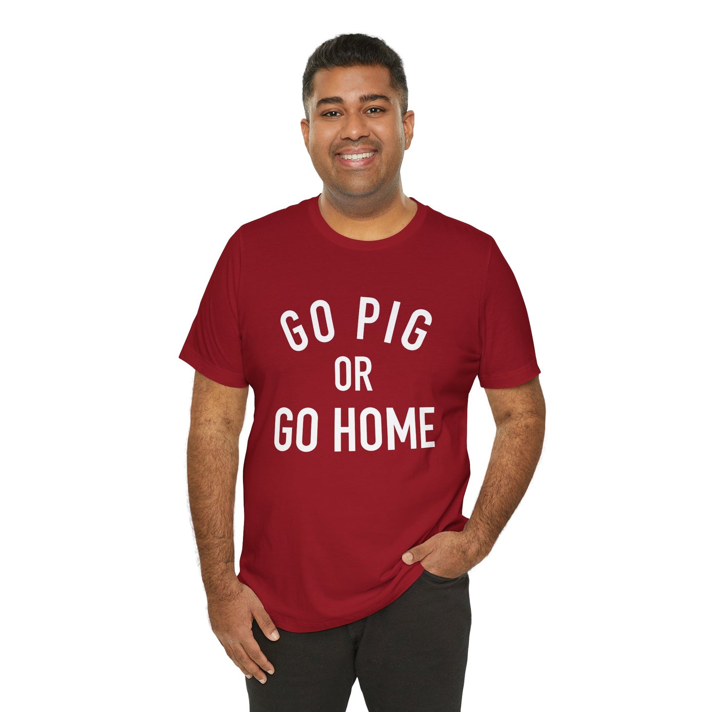 Arkansas Go Pig Or Go Home Tee