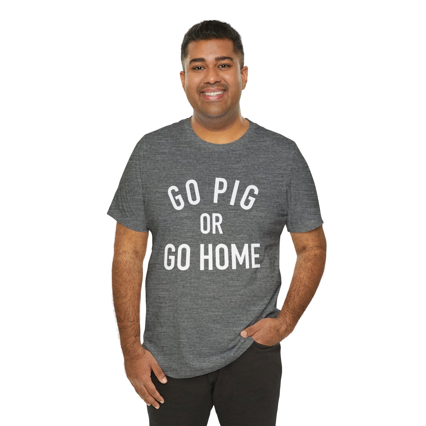 Arkansas Go Pig Or Go Home Tee