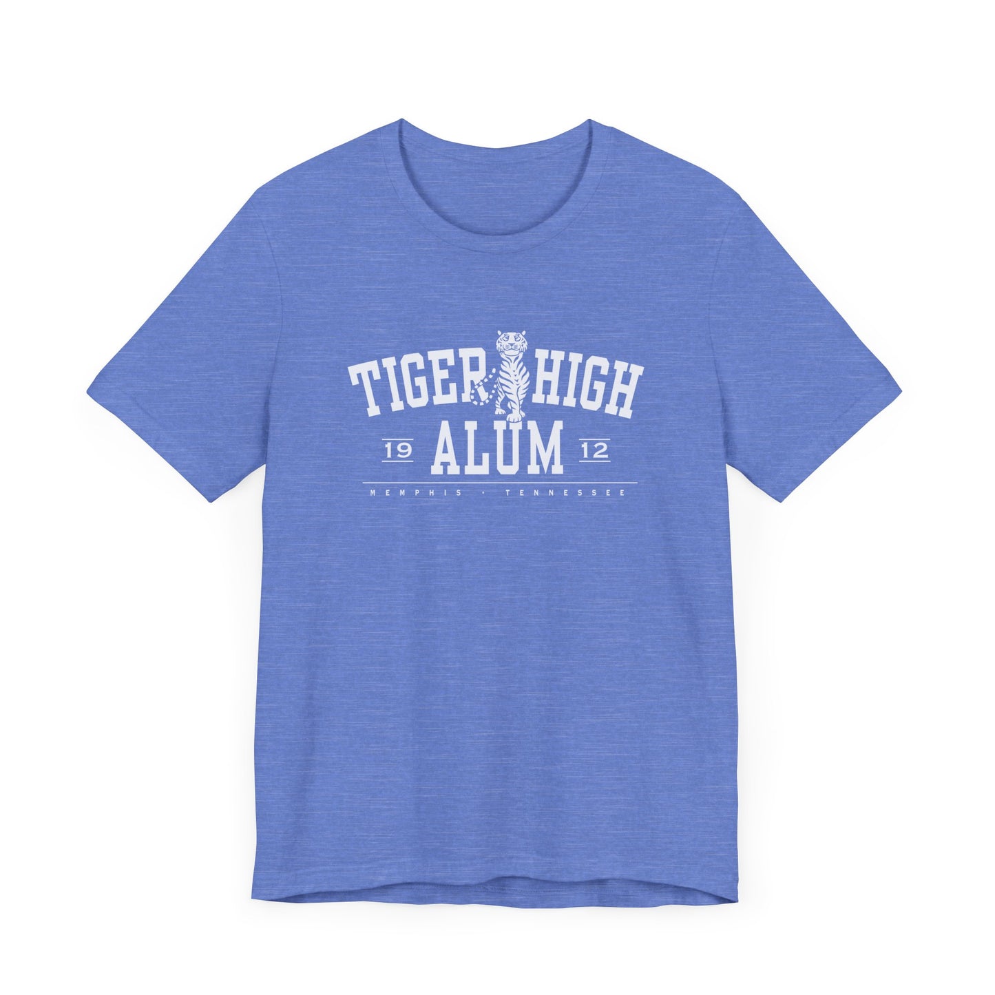 Memphis Tiger High Alum Unisex Jersey Short Sleeve Tee