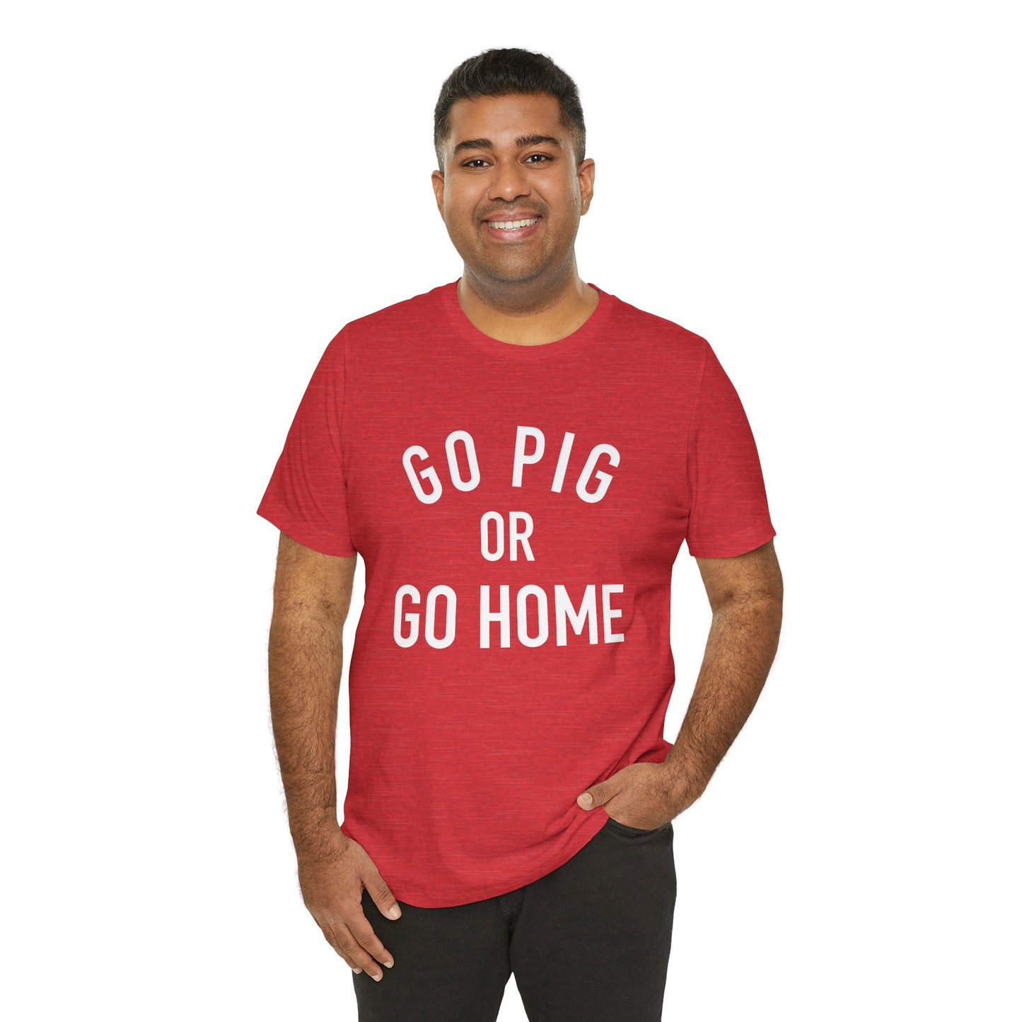 Arkansas Go Pig Or Go Home Tee