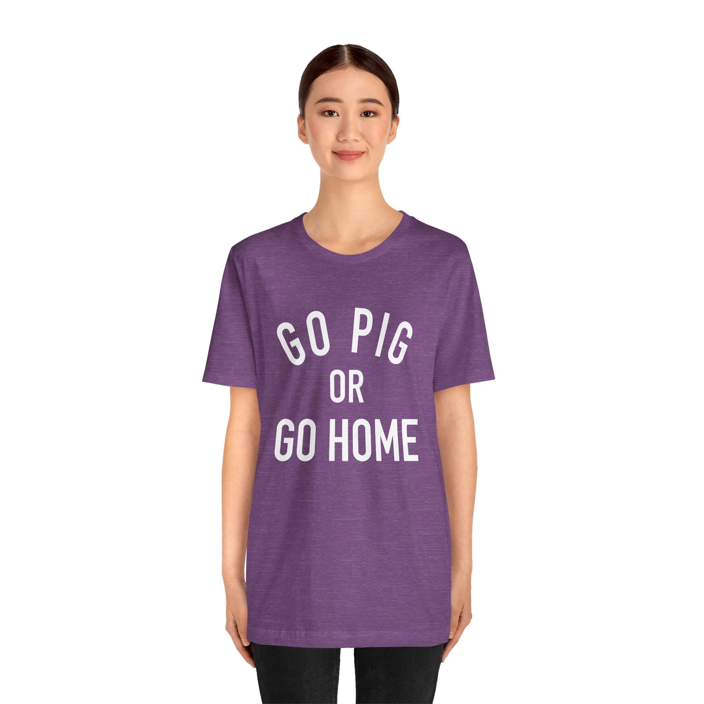 Arkansas Go Pig Or Go Home Tee