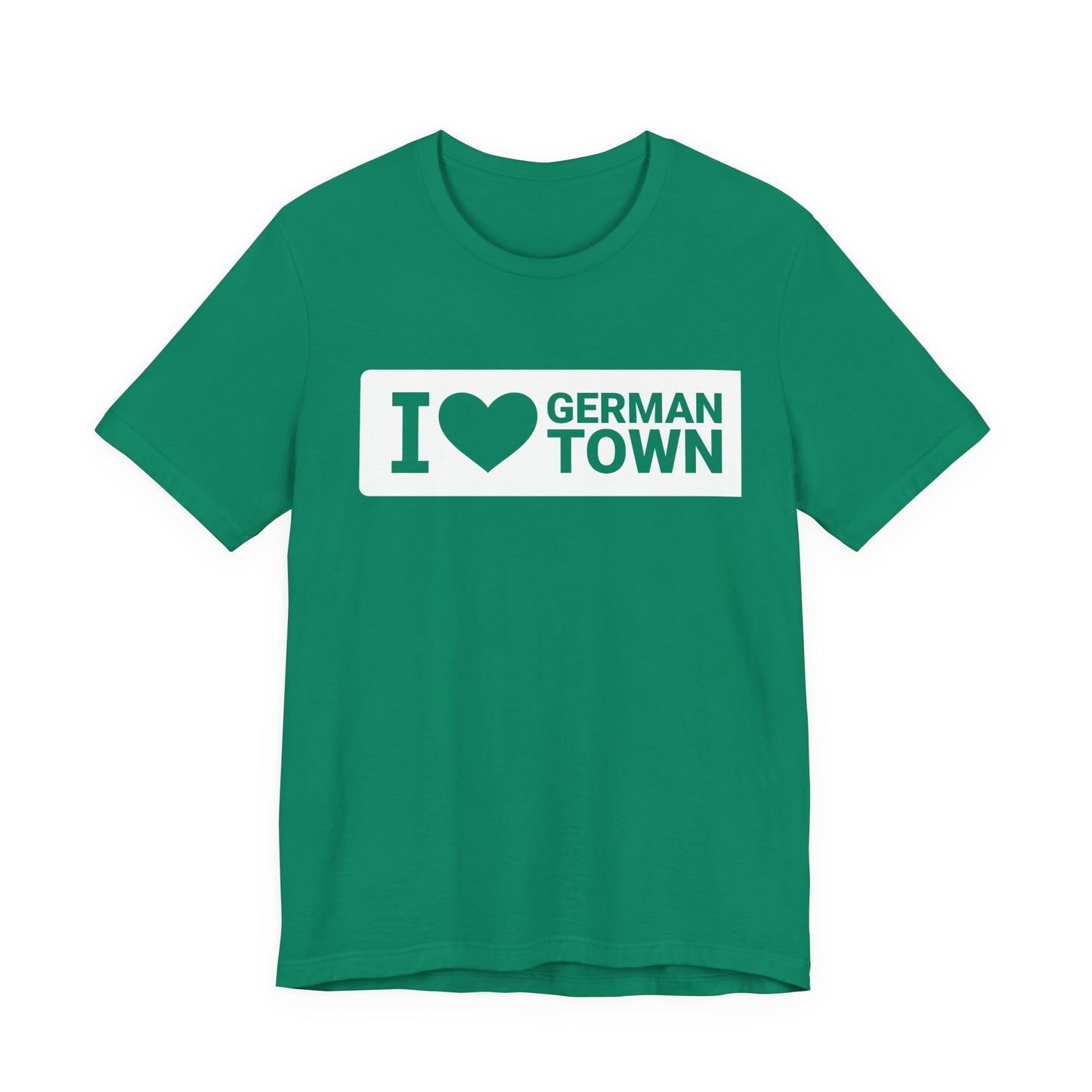 I Love Germantown Unisex Jersey Short Sleeve Tee