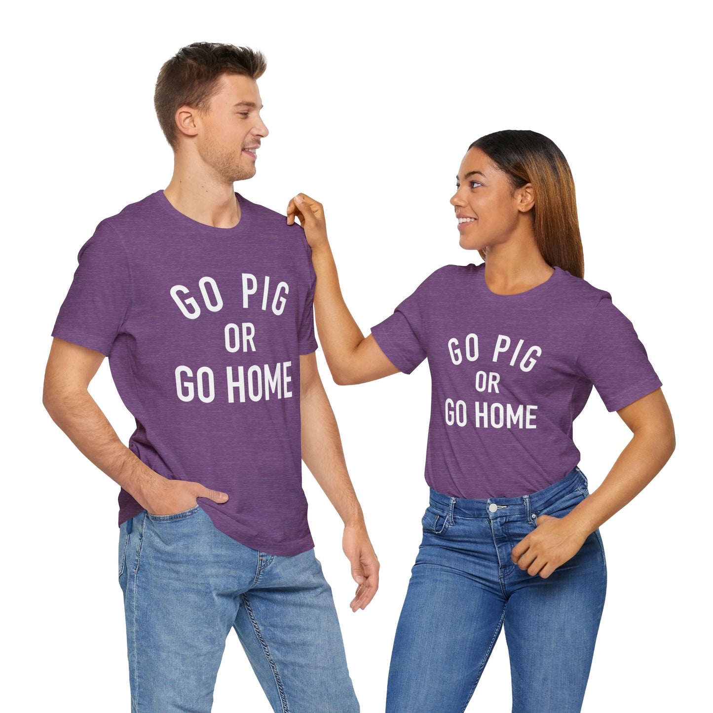 Arkansas Go Pig Or Go Home Tee