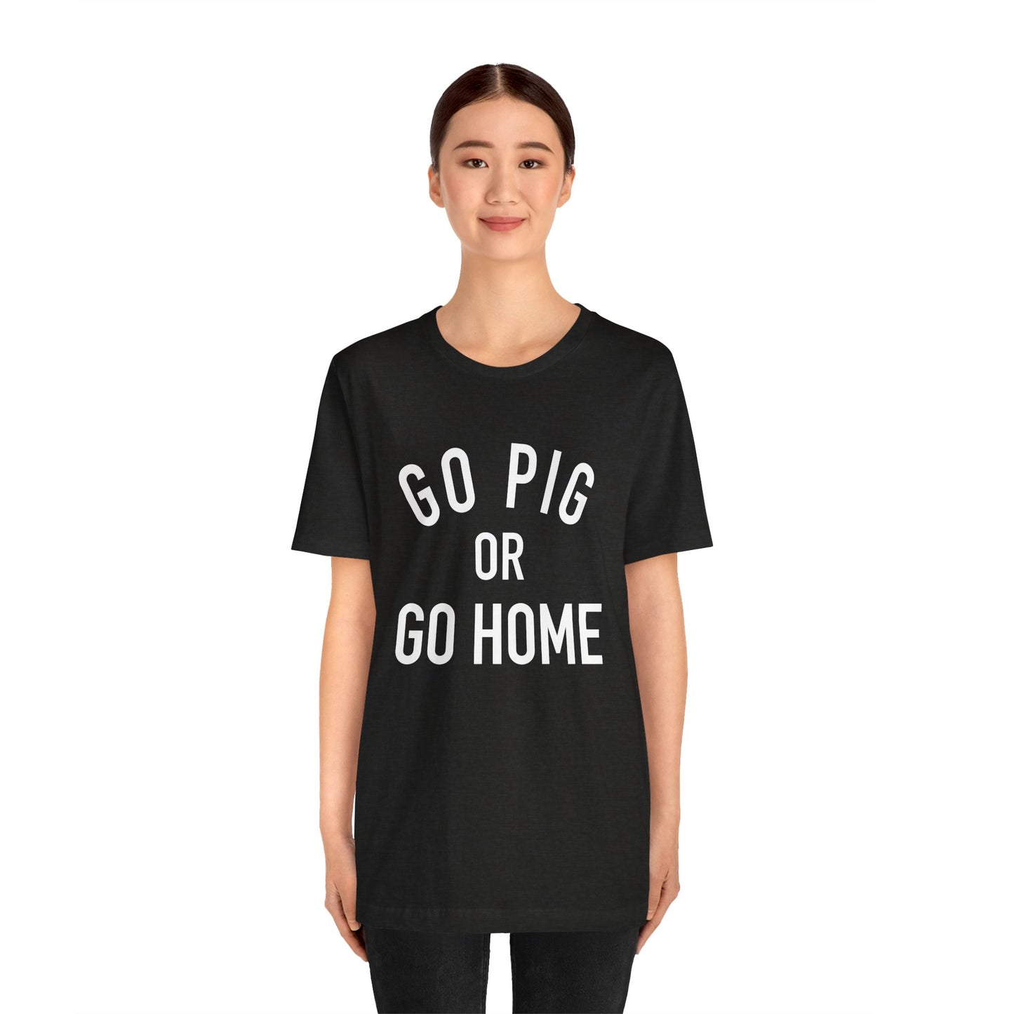 Arkansas Go Pig Or Go Home Tee