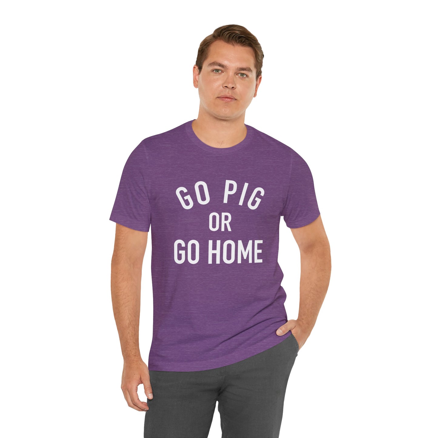 Arkansas Go Pig Or Go Home Tee