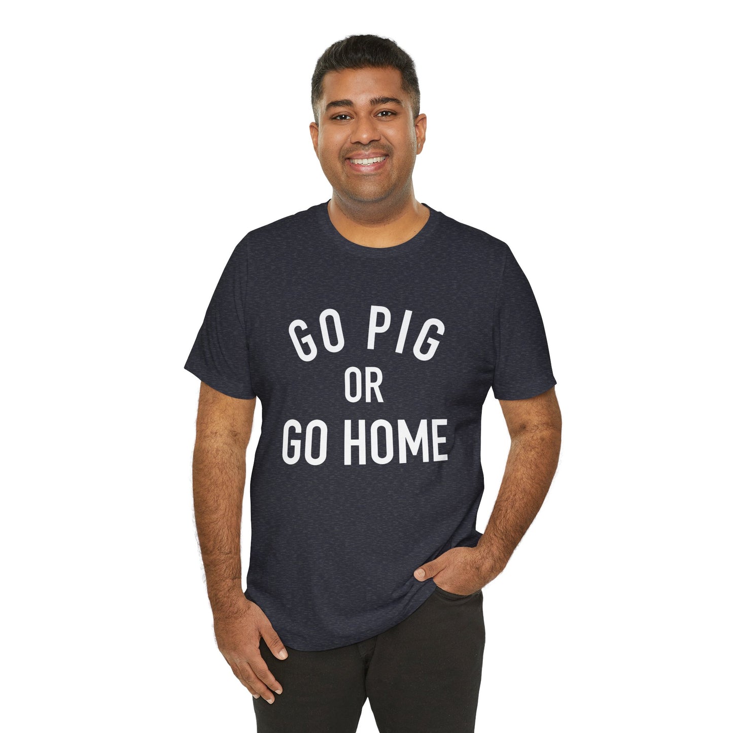Arkansas Go Pig Or Go Home Tee
