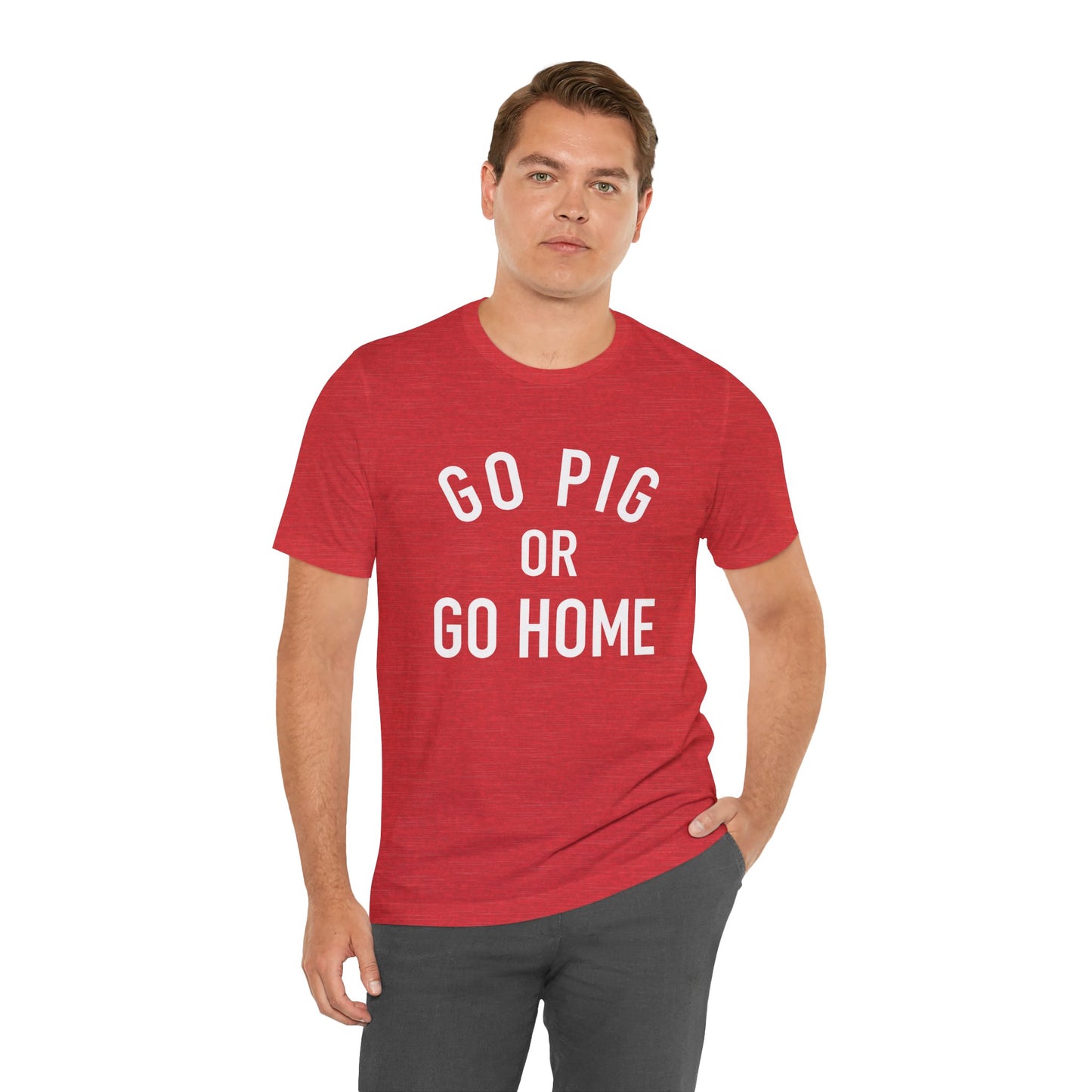 Arkansas Go Pig Or Go Home Tee
