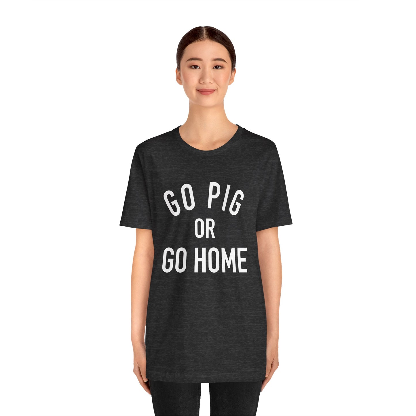 Arkansas Go Pig Or Go Home Tee