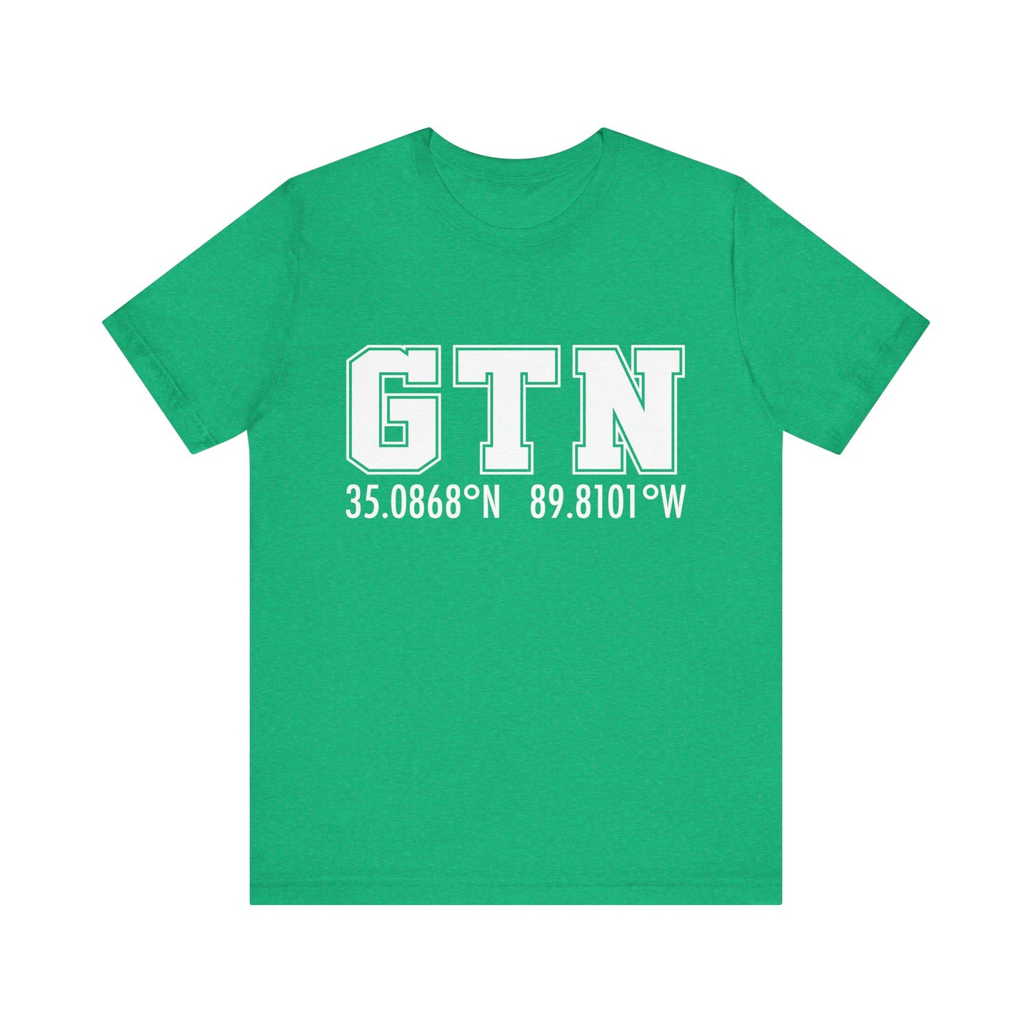 Germantown Tennessee Coordinates Unisex Tee