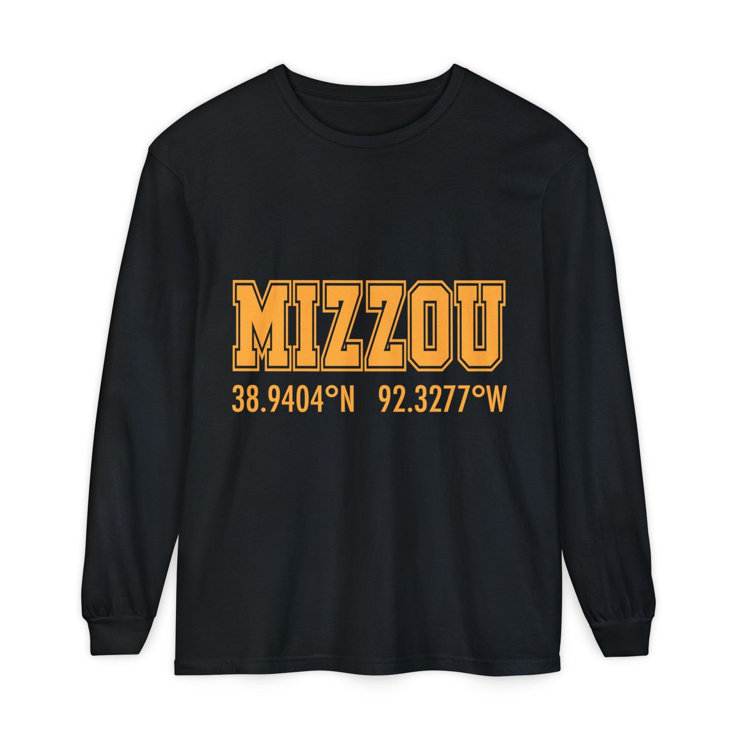 Missouri Coordinates Unisex Garment-dyed Long Sleeve T-Shirt